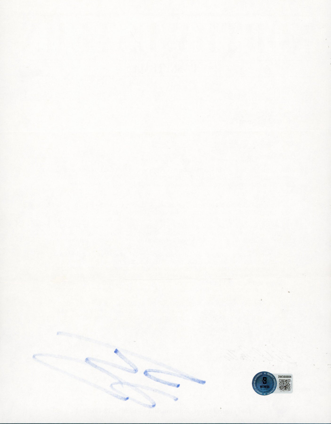 Shaquille O'Neal Authentic Signed 1988 Northwestern Recruitment Letter BAS