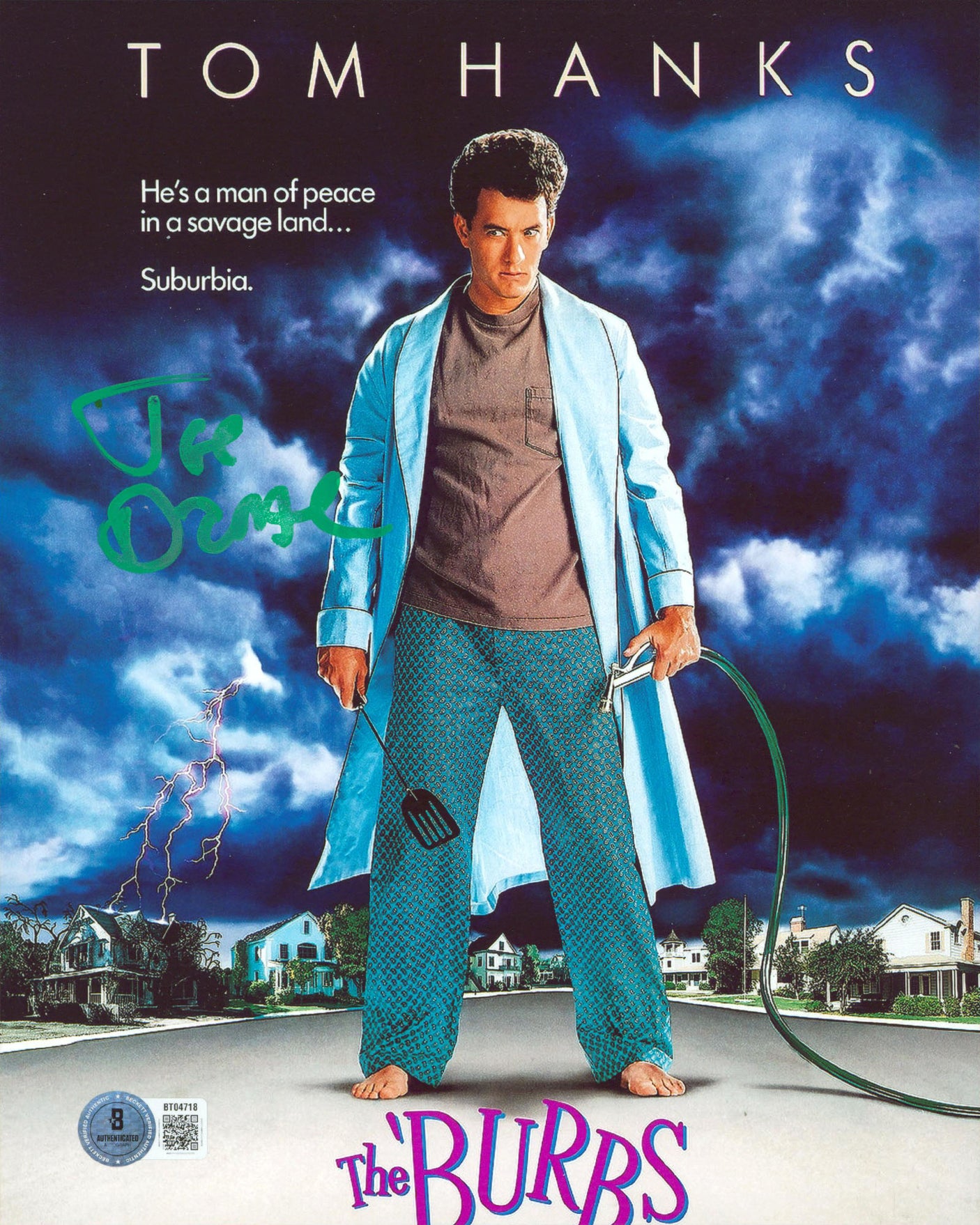 Joe Dante The Burbs Authentic Signed 8x10 Vertical Photo BAS #BT04718