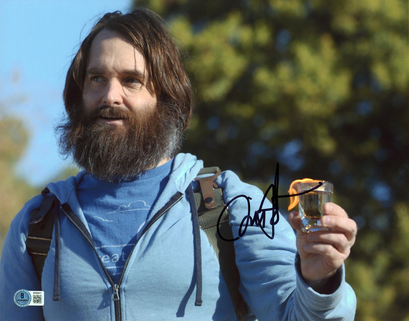 Will Forte The Last Man On Earth Authentic Signed 11x14 Photo BAS #BT03417