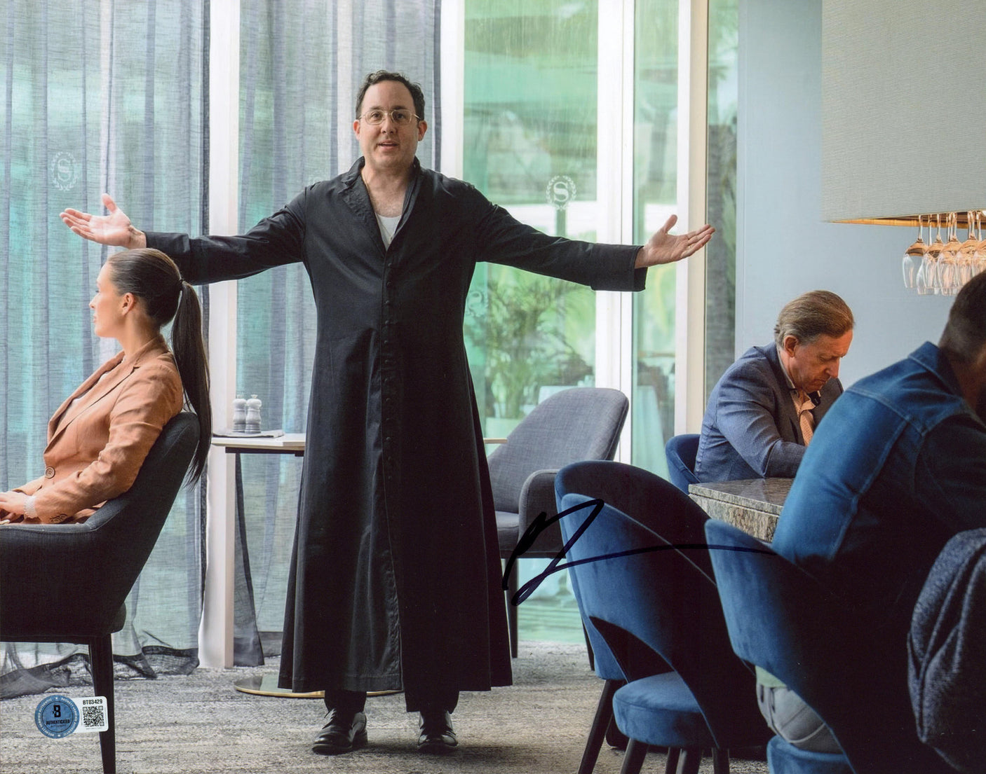 PJ Byrne Irreverent Authentic Signed 11x14 Horizontal Photo BAS #BT03429