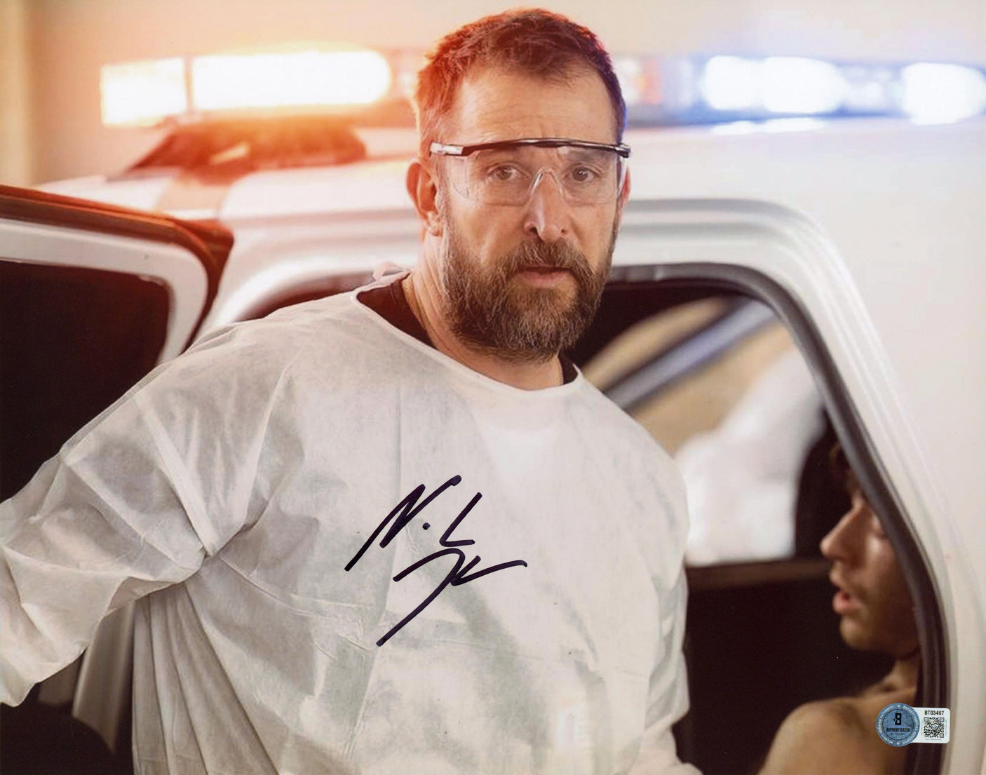 Noah Wyle The Pitt Authentic Signed 11x14 Horizontal Photo BAS #BT03467