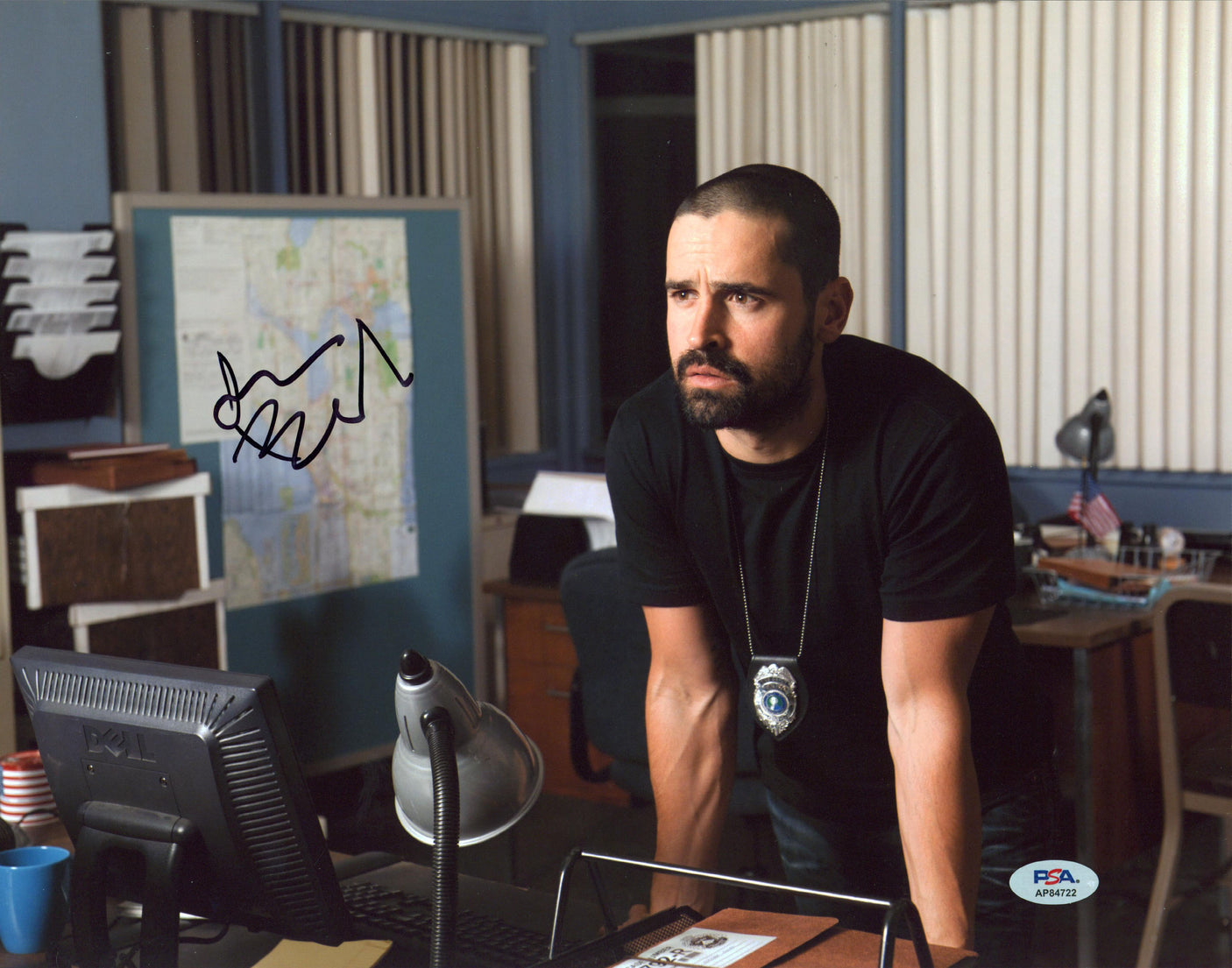 Jesse Bradford Badge Of Honor Authentic Signed 11x14 Photo PSA/DNA #AP84722