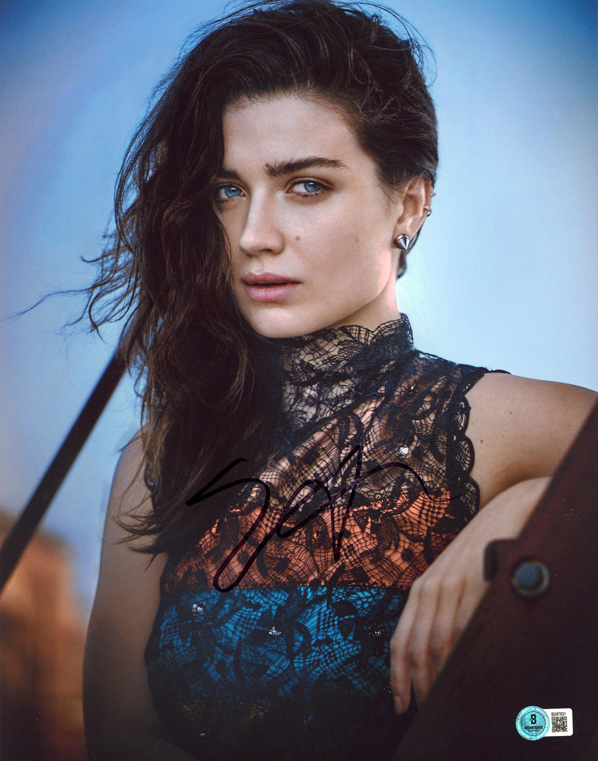 Eve Hewson The Luminaries Authentic Signed 11x14 Vertical Photo BAS #BU87831