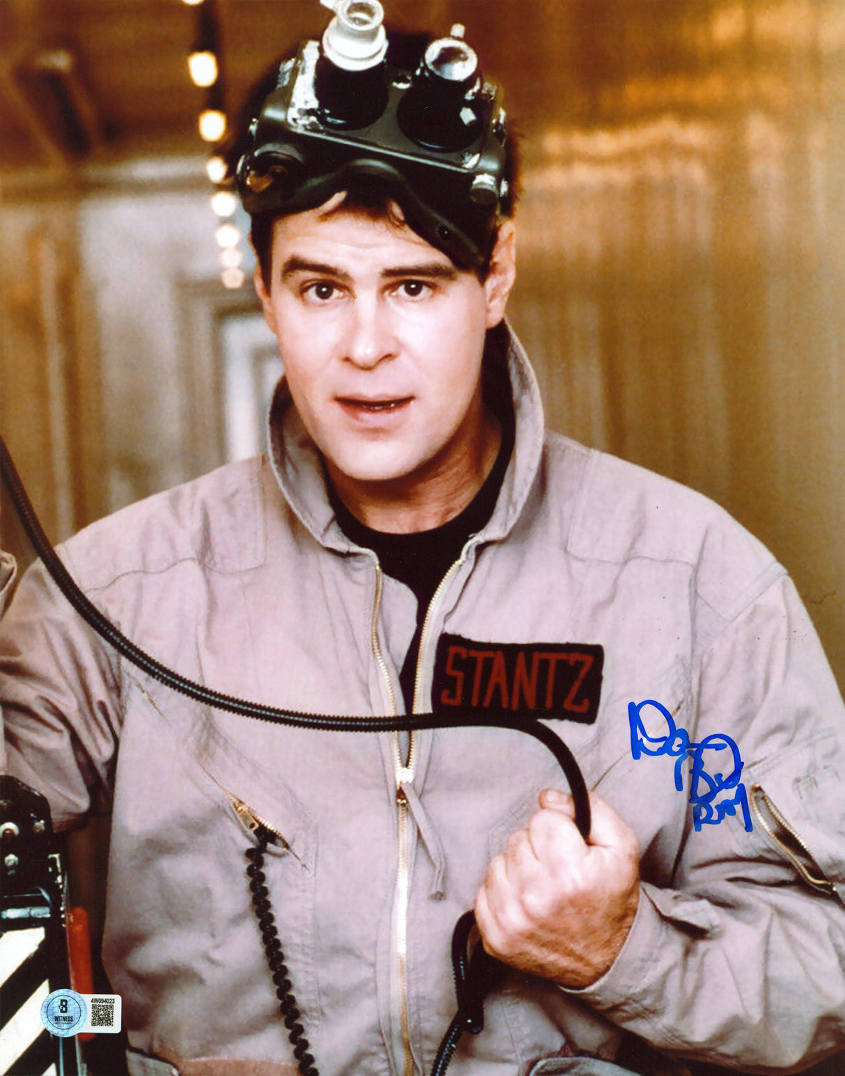 Dan Aykroyd Ghostbusters "Ray" Authentic Signed 11x14 Vertical Photo BAS 4W094023