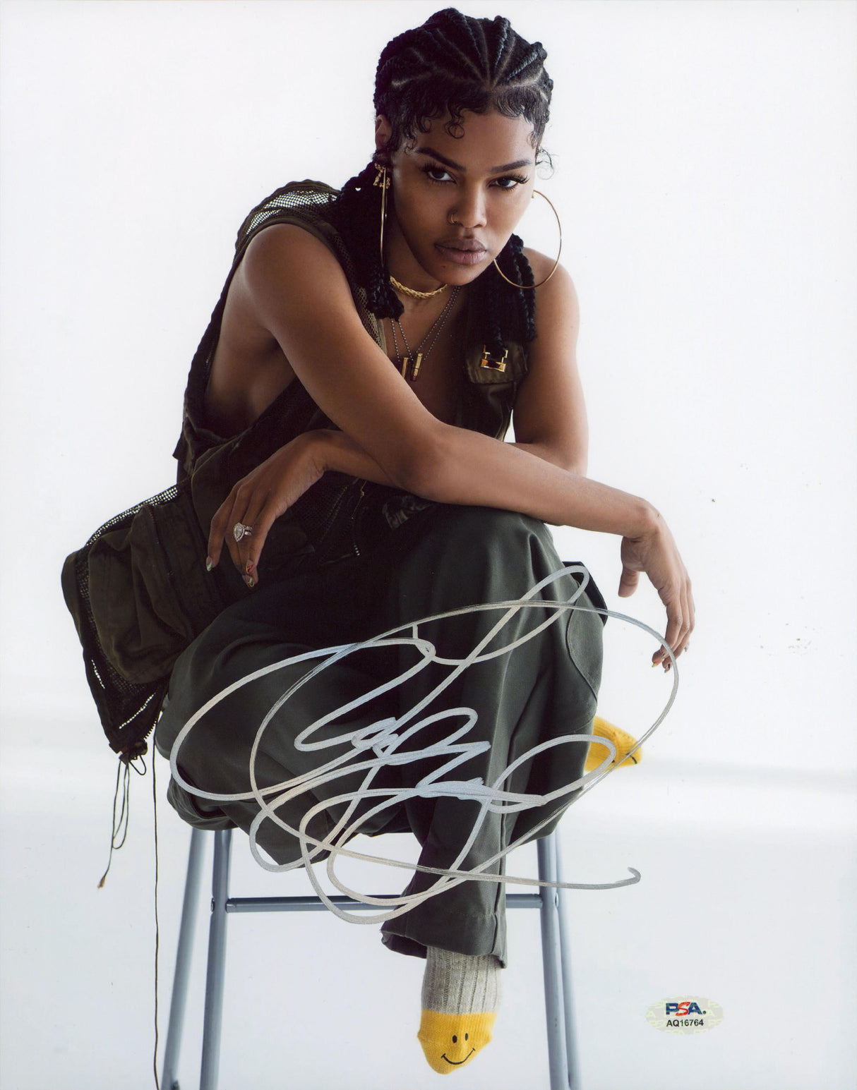 Teyana Taylor A Thousand And One Authentic Signed 11x14 Photo PSA/DNA #AQ16764