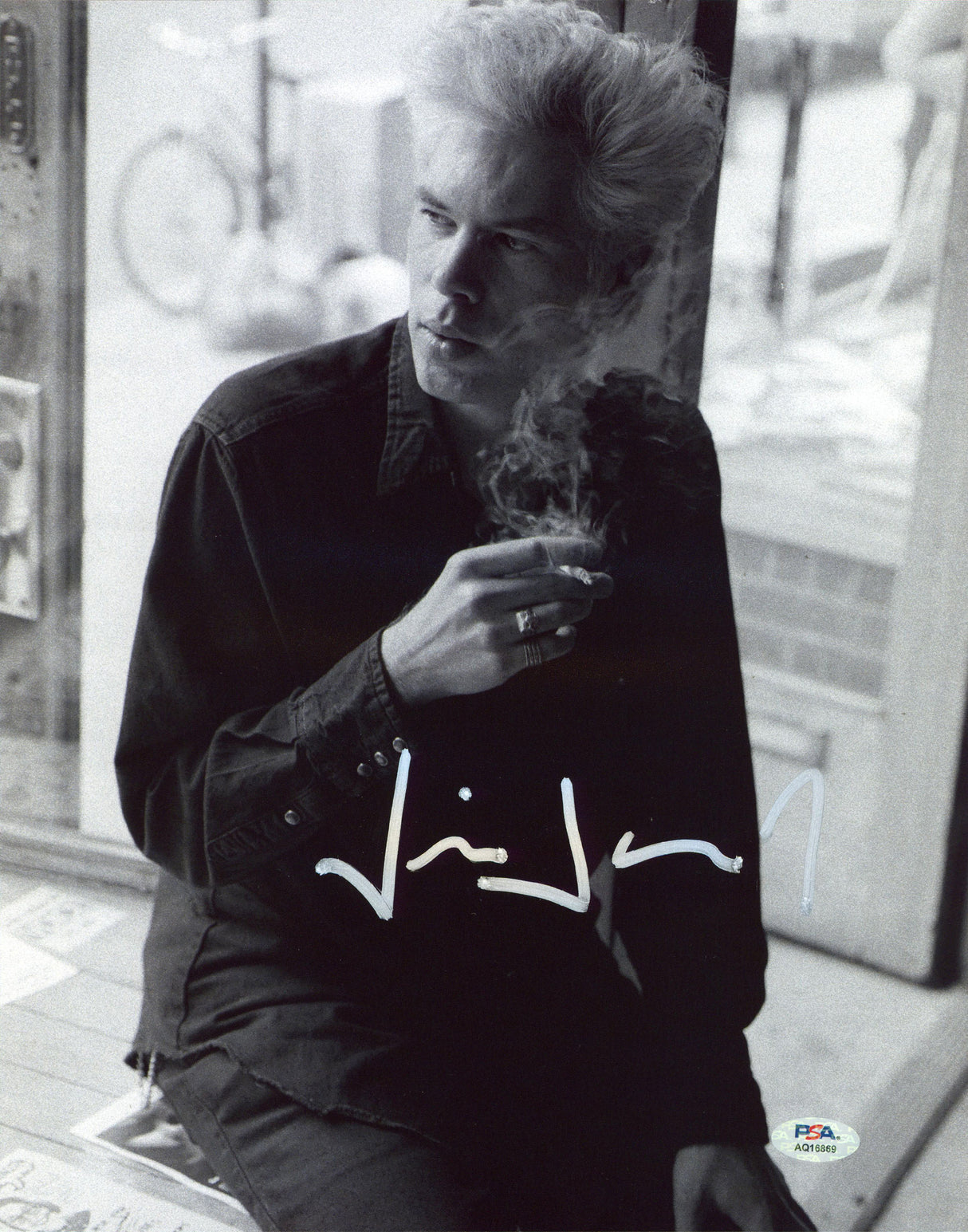 Jim Jarmusch Stranger Than Paradise Authentic Signed 11x14 Photo PSA/DNA AQ16869