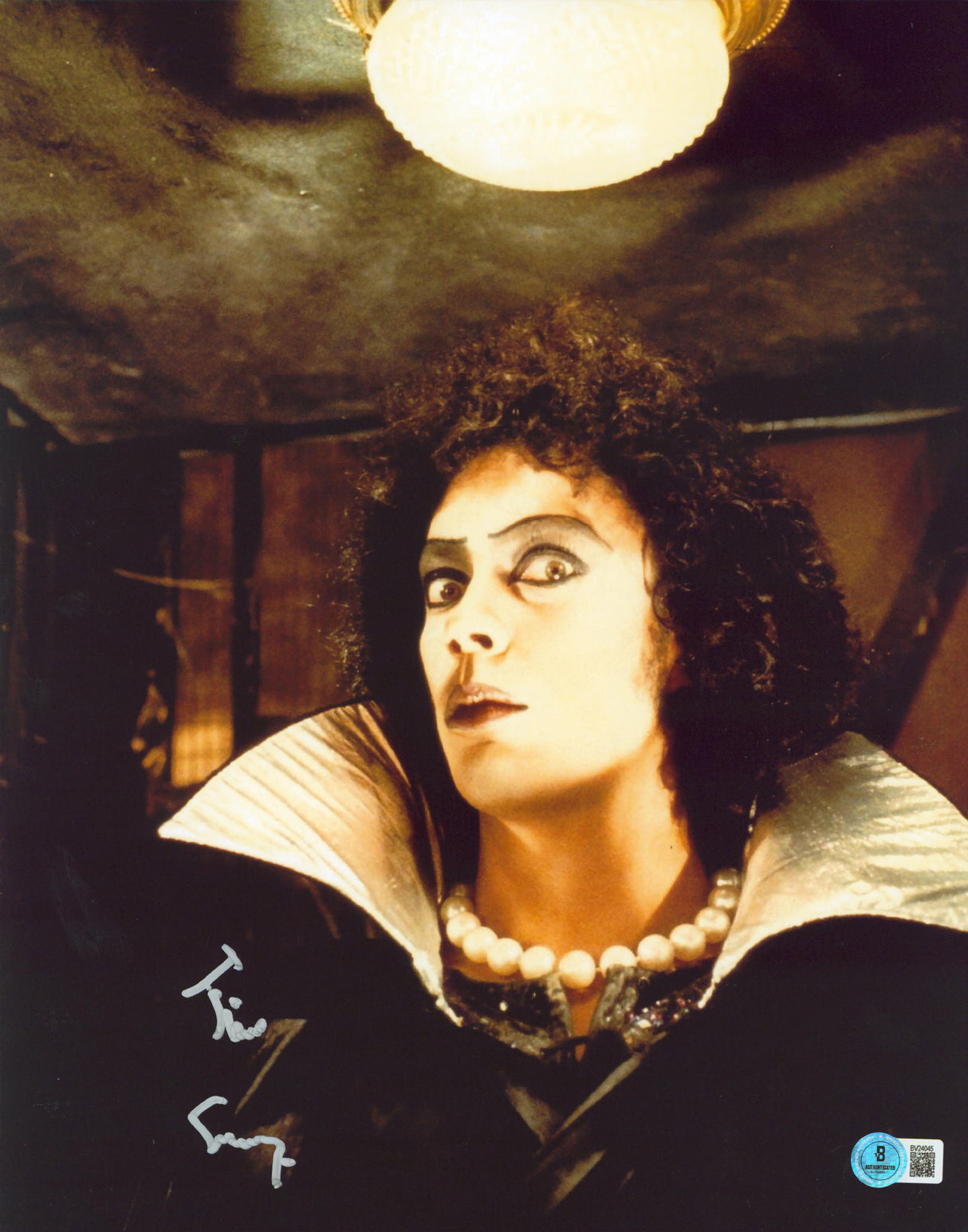 Tim Curry Rocky Horror Picture Show Authentic Signed 11x14 Vertical Photo BAS 3