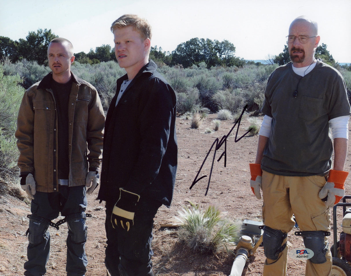 Jesse Plemons Breaking Bad Authentic Signed 11x14 Horizontal Photo PSA #AQ51547