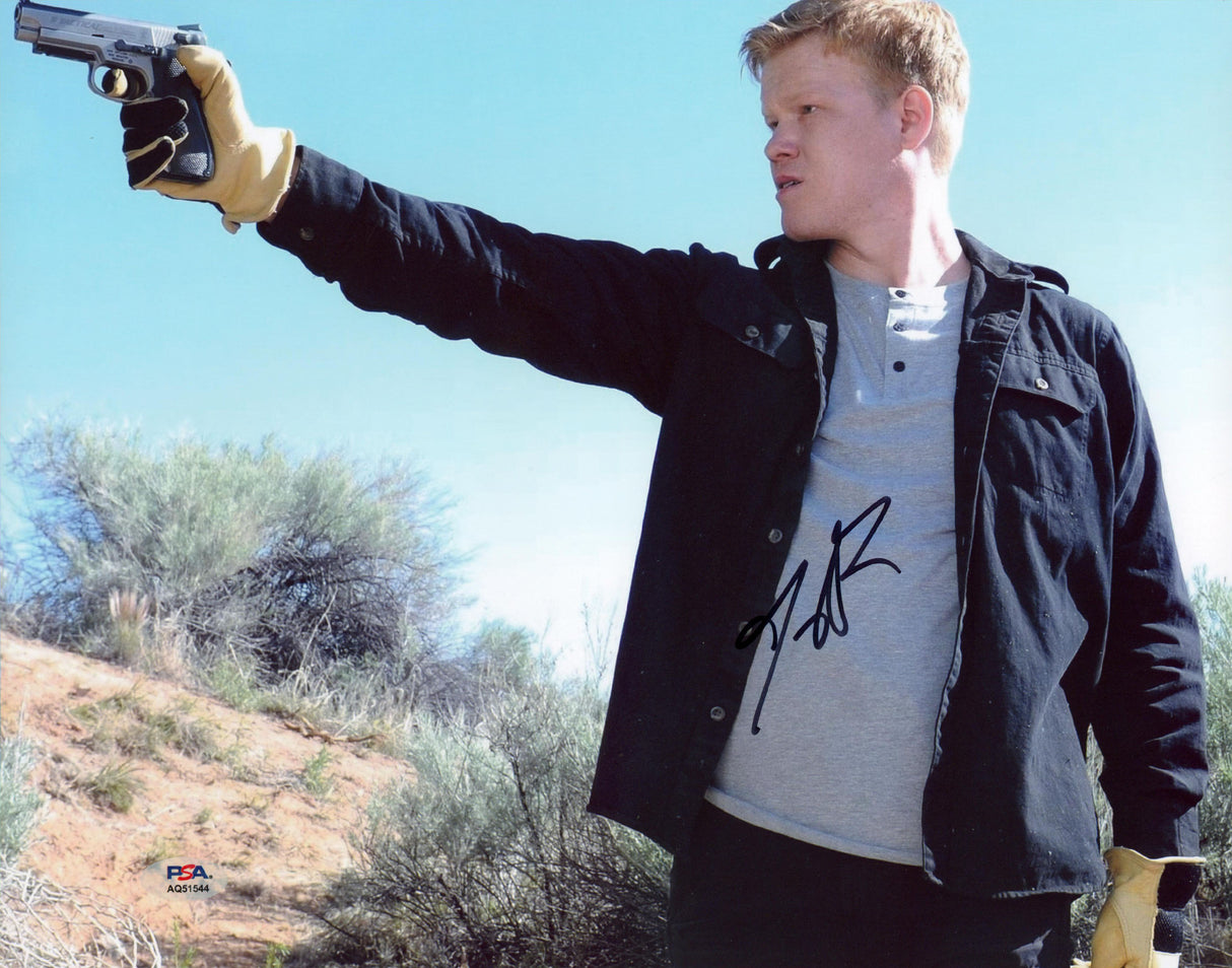 Jesse Plemons Breaking Bad Authentic Signed 11x14 Horizontal Photo PSA #AQ51544