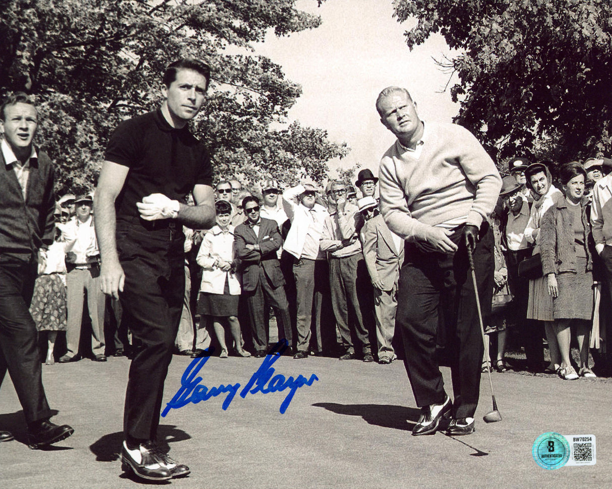 Gary Player Authentic Signed 8x10 Horizontal Photo Autographed BAS 3