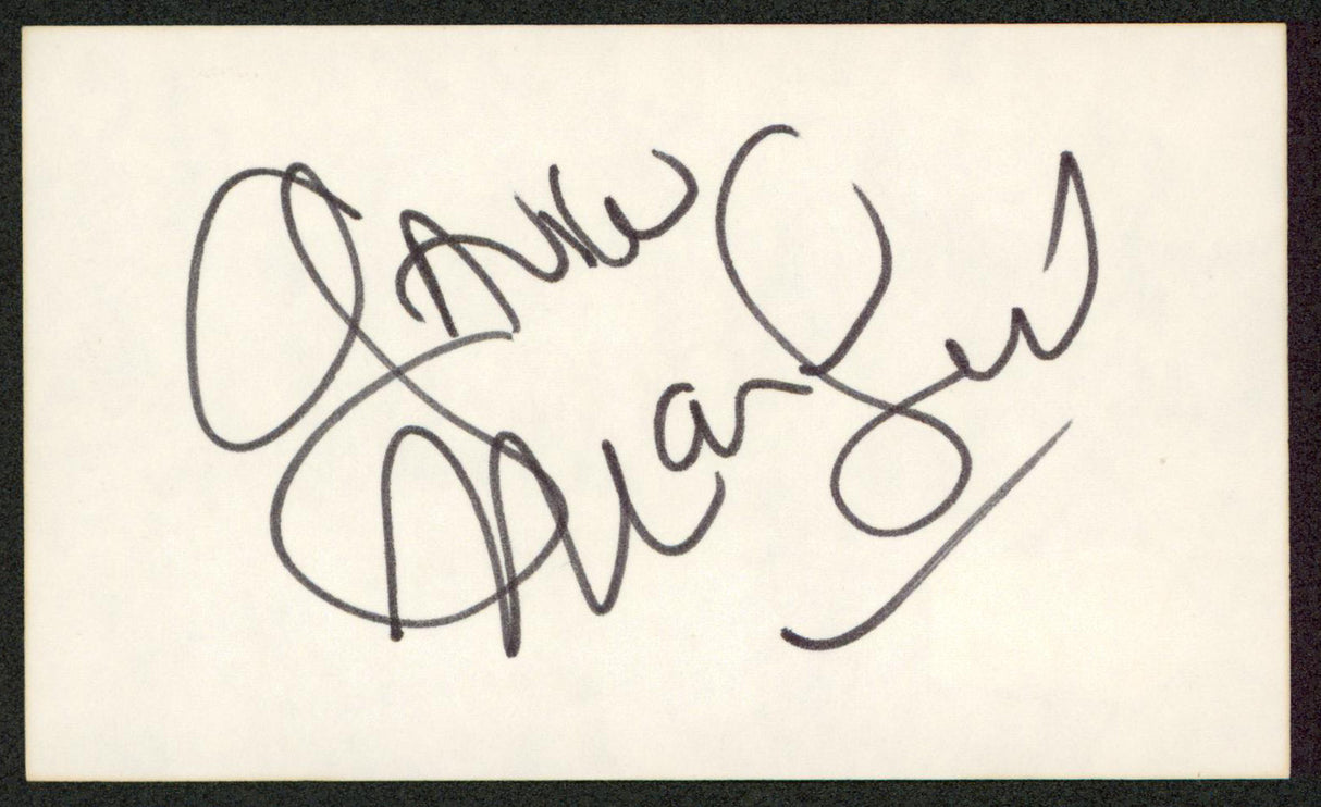 Gavin McLeod The Love Boat Authentic Signed 3x5 Index Card Autographed BAS