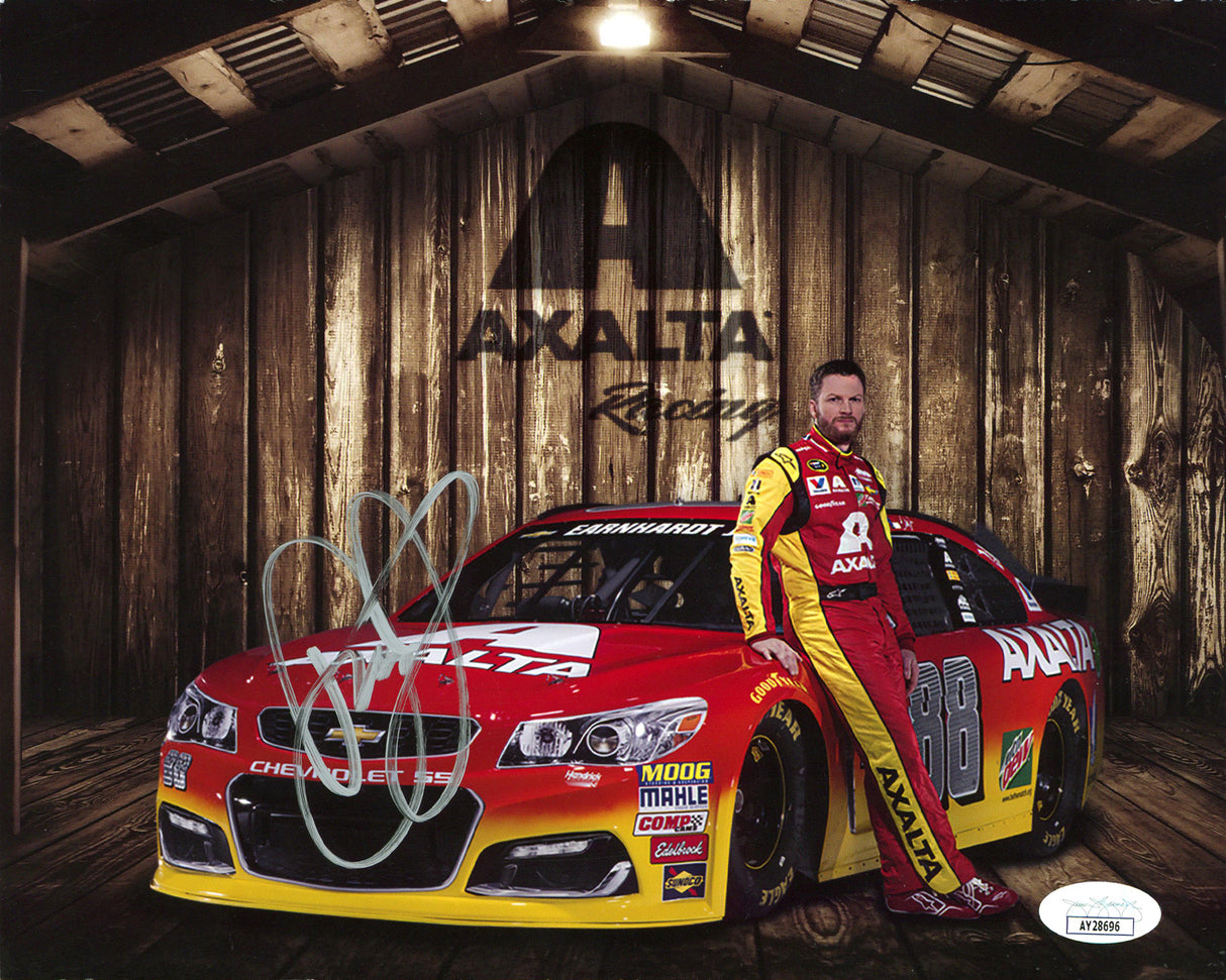 NASCAR Dale Earnhardt Jr. Authentic Signed 8x10 Promotional Photo JSA #AY28696