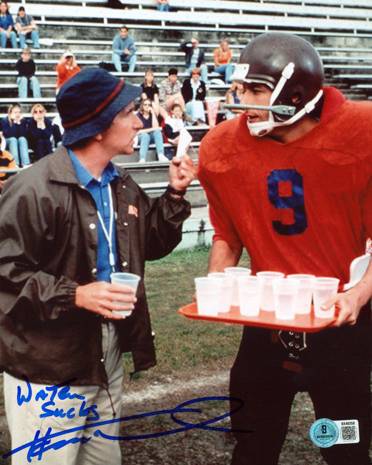 Henry Winkler The Waterboy "Water Sucks" Signed 8x10 Vertical Photo BAS #BX40258