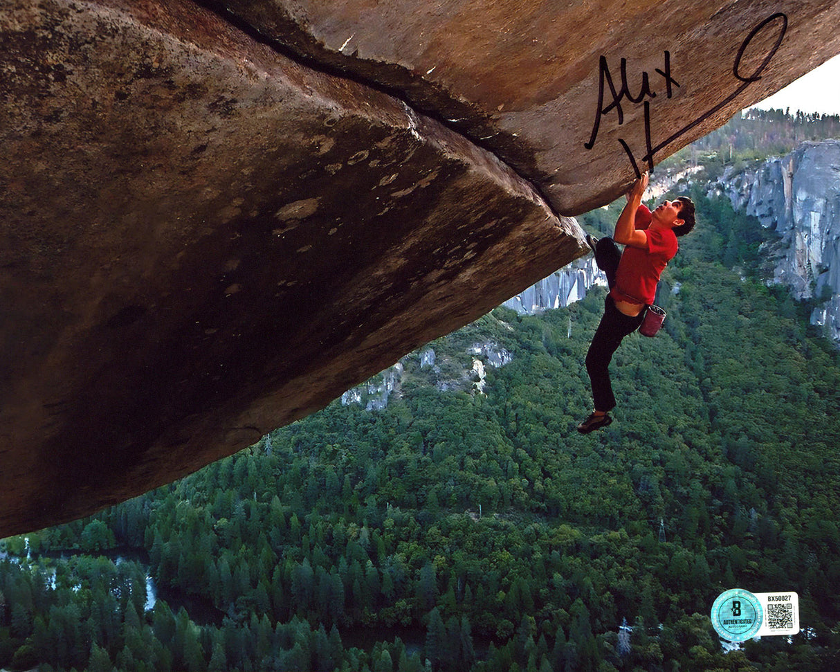 Alex Honnold Authentic Signed 8x10 Horizontal Photo Autographed BAS 6