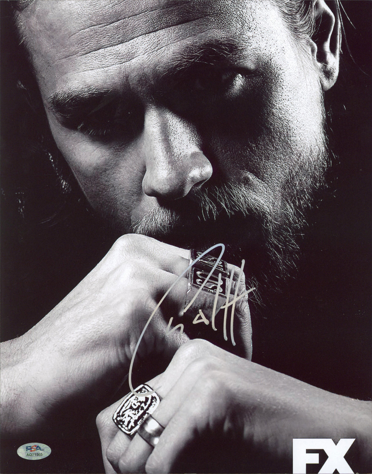 Charlie Hunnam Sons of Anarchy Authentic Signed 11x14 Photo PSA/DNA #AQ71565
