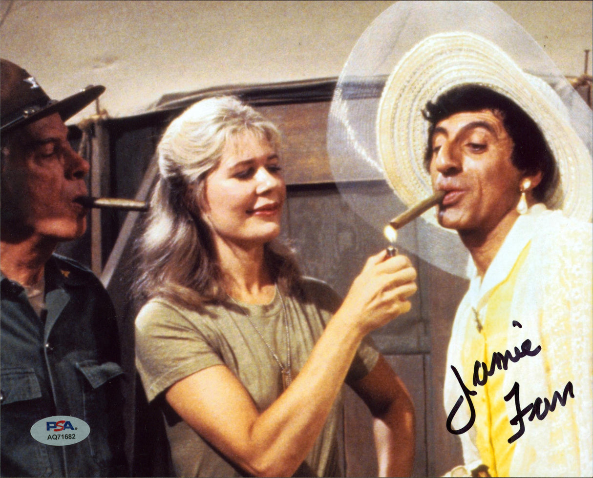 Jamie Farr M*A*S*H Signed 8x10 Horizontal Photo Autographed PSA/DNA #AQ71682