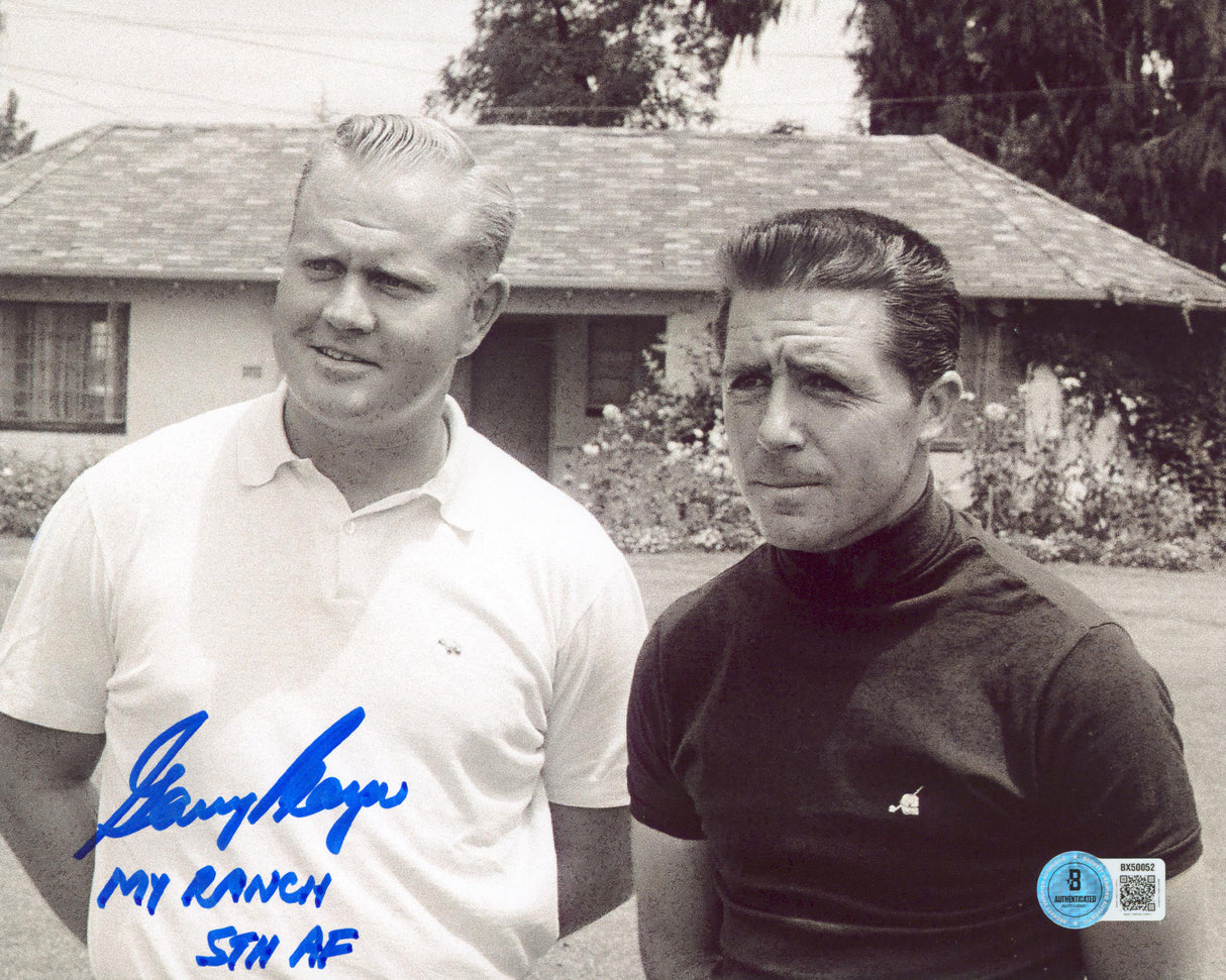 Gary Player "My Ranch 5th AF" Authentic Signed 8x10 Horizontal Photo BAS BX50052