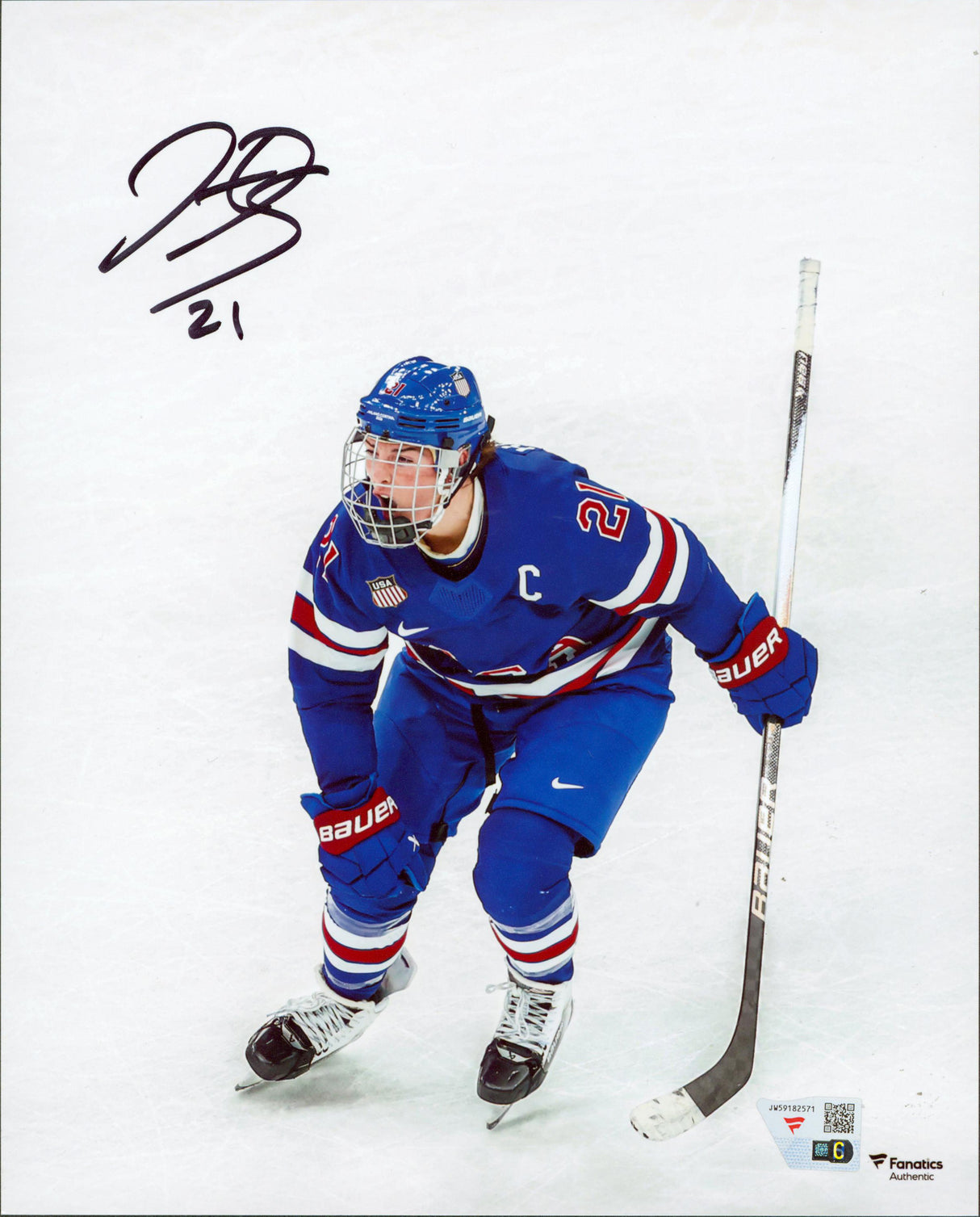 Hilary Knight Team USA Authentic Signed 8x10 Vertical Photo Fanatics