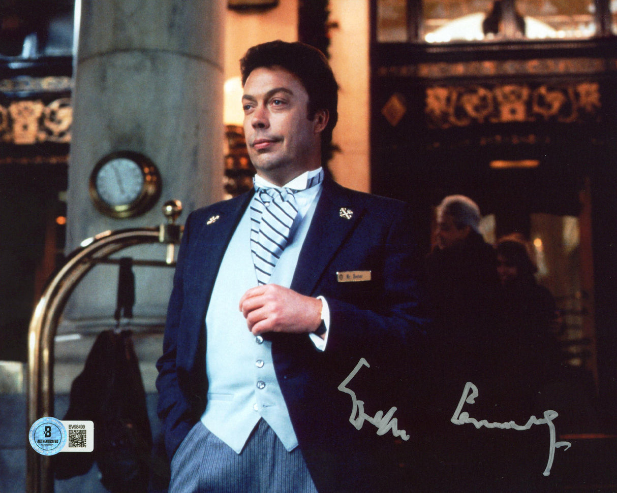 Tim Curry Home Alone 2: Lost in New York Signed 8x10 Horizontal Photo BAS 1