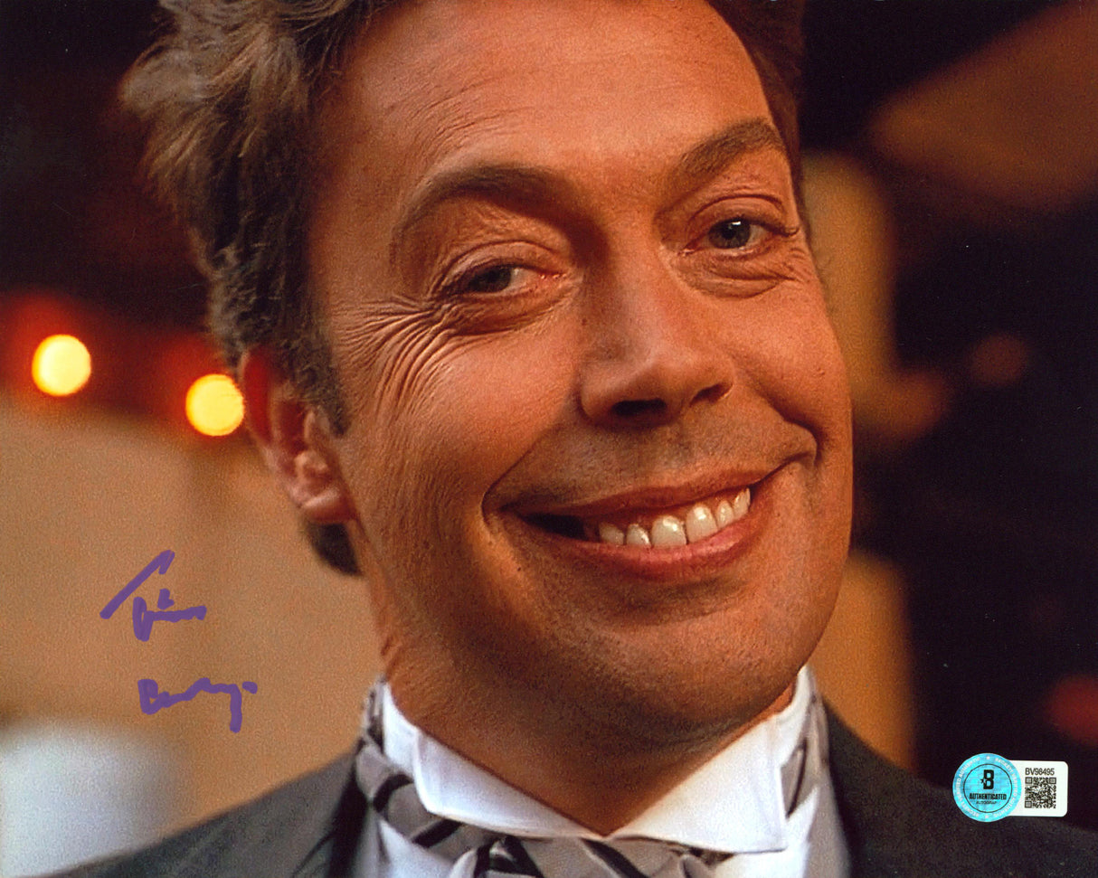 Tim Curry Home Alone 2: Lost in New York Signed 8x10 Horizontal Photo BAS 3