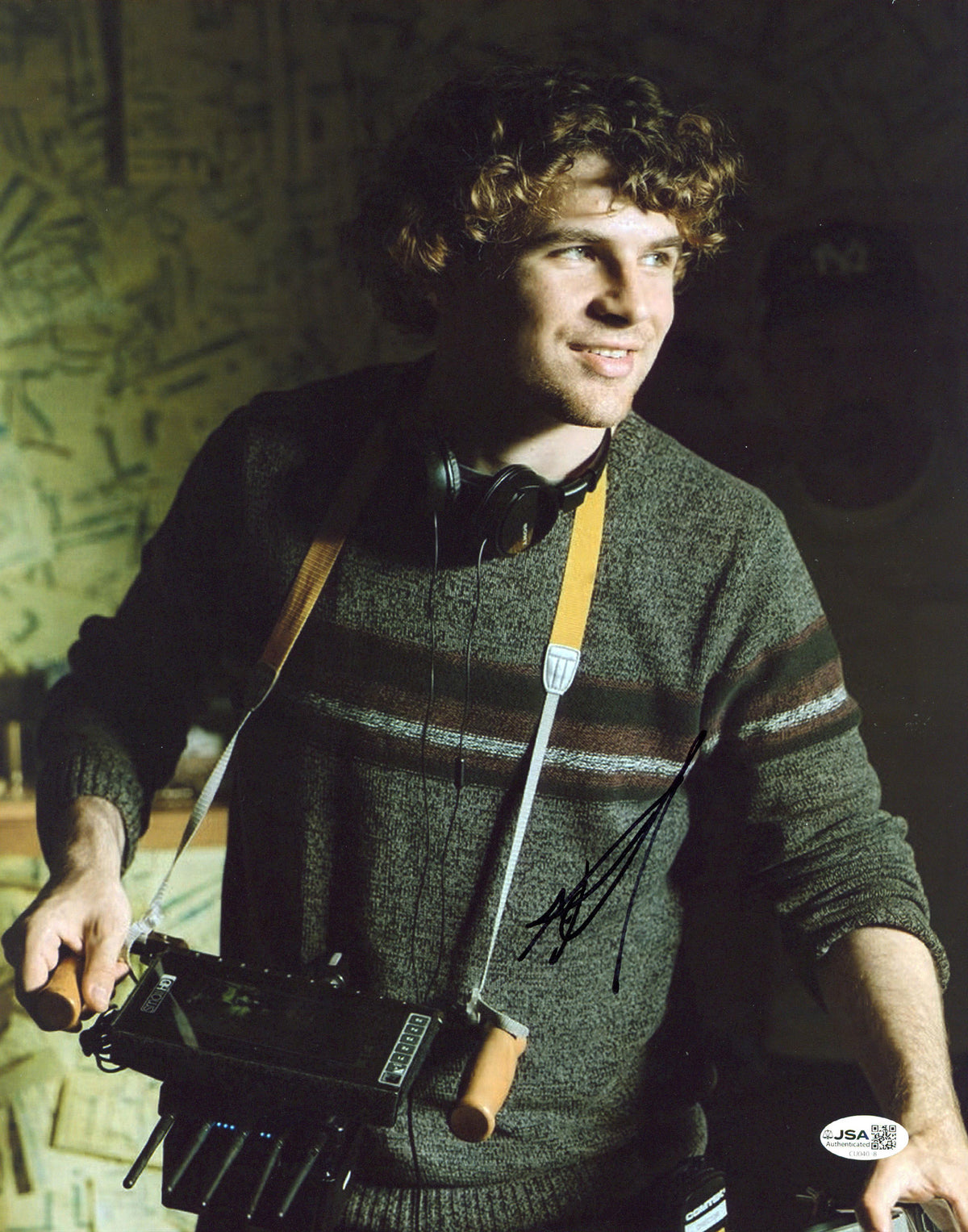 Finn Bennett Backrooms Authentic Signed 11x14 Vertical Photo JSA #CU04058