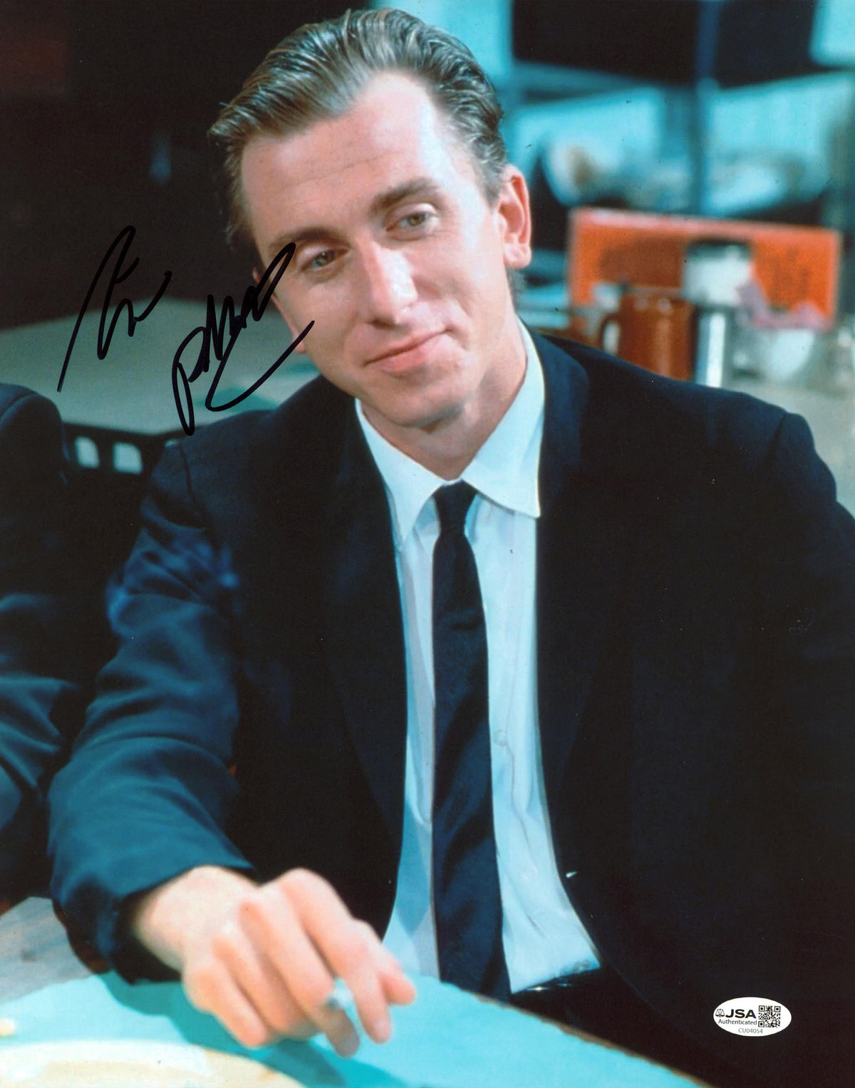 Tim Roth Reservoir Dogs Authentic Signed 11x14 Vertical Photo JSA #CU04054