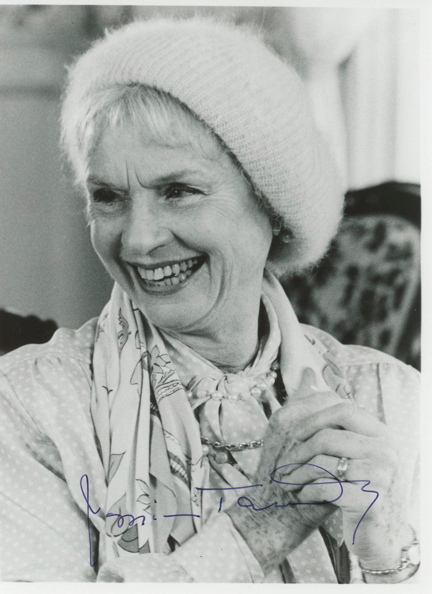 Jessica Tandy Driving Miss Daisy Authentic Signed 5x7 Photo BAS #BK43338