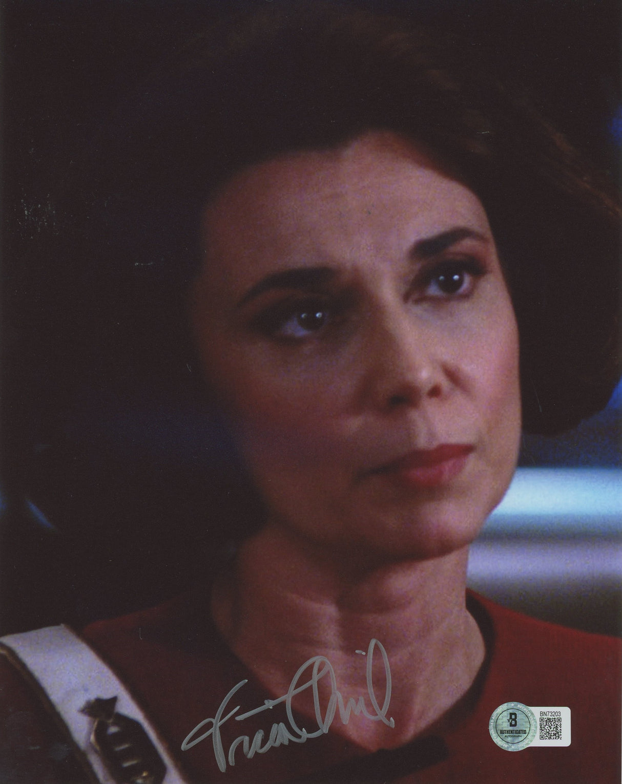 Tricia O'Neil Star Trek:Deep Space Nine Authentic Signed 8x10 Photo BAS #BN73203