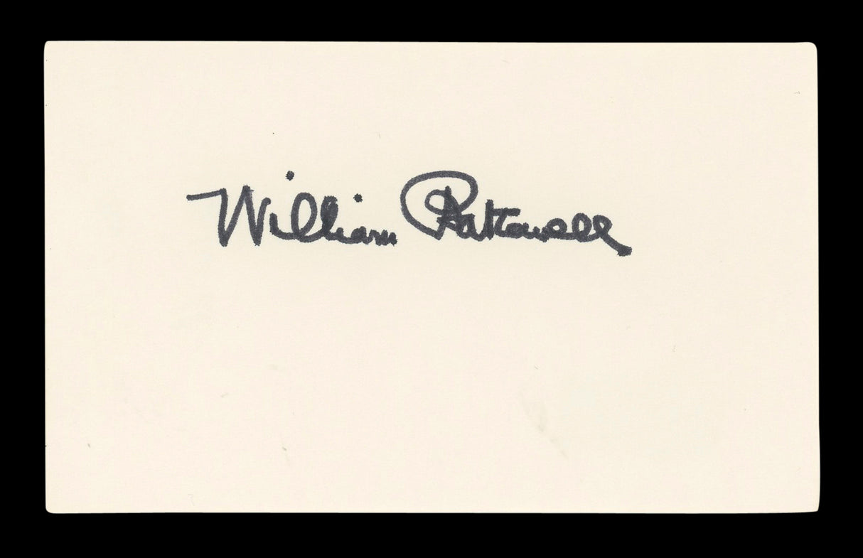 William Bakewell Quiet on the Western Front Signed 3x5 Index Card BAS #AD70348