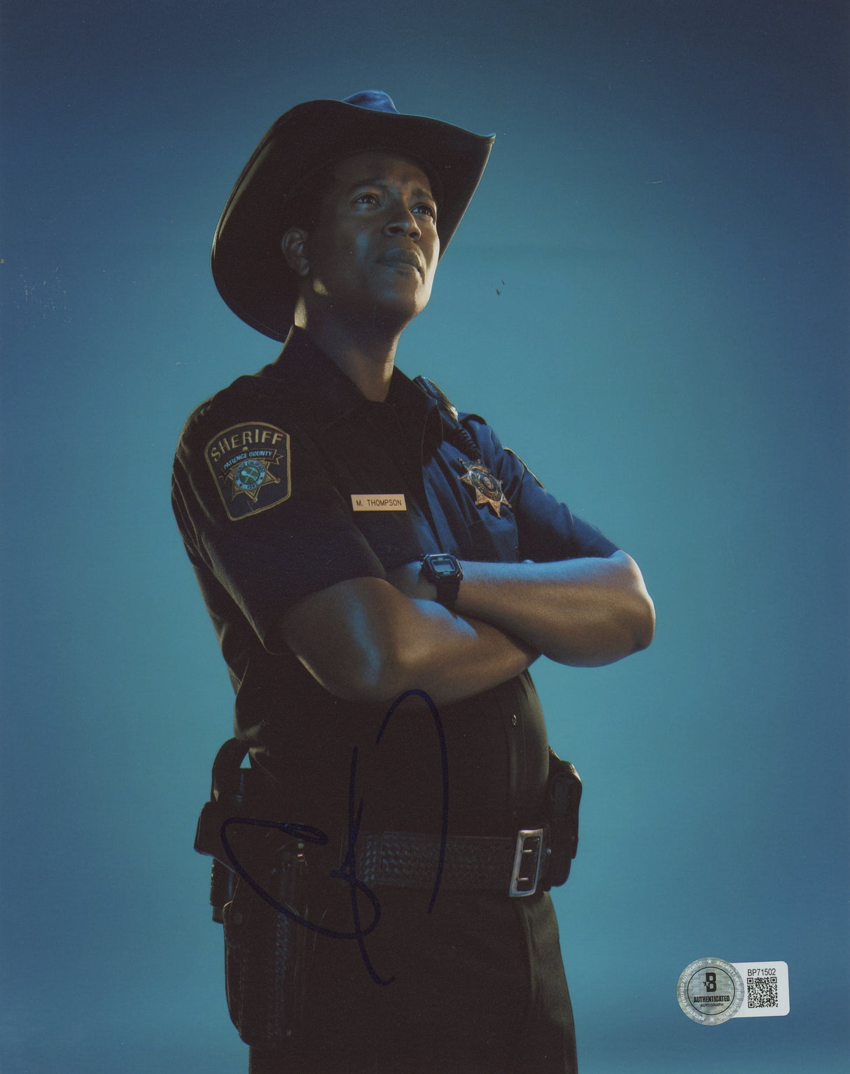 Corey Reynolds Resident Alien Authentic Signed 8x10 Photo BAS #BP71502