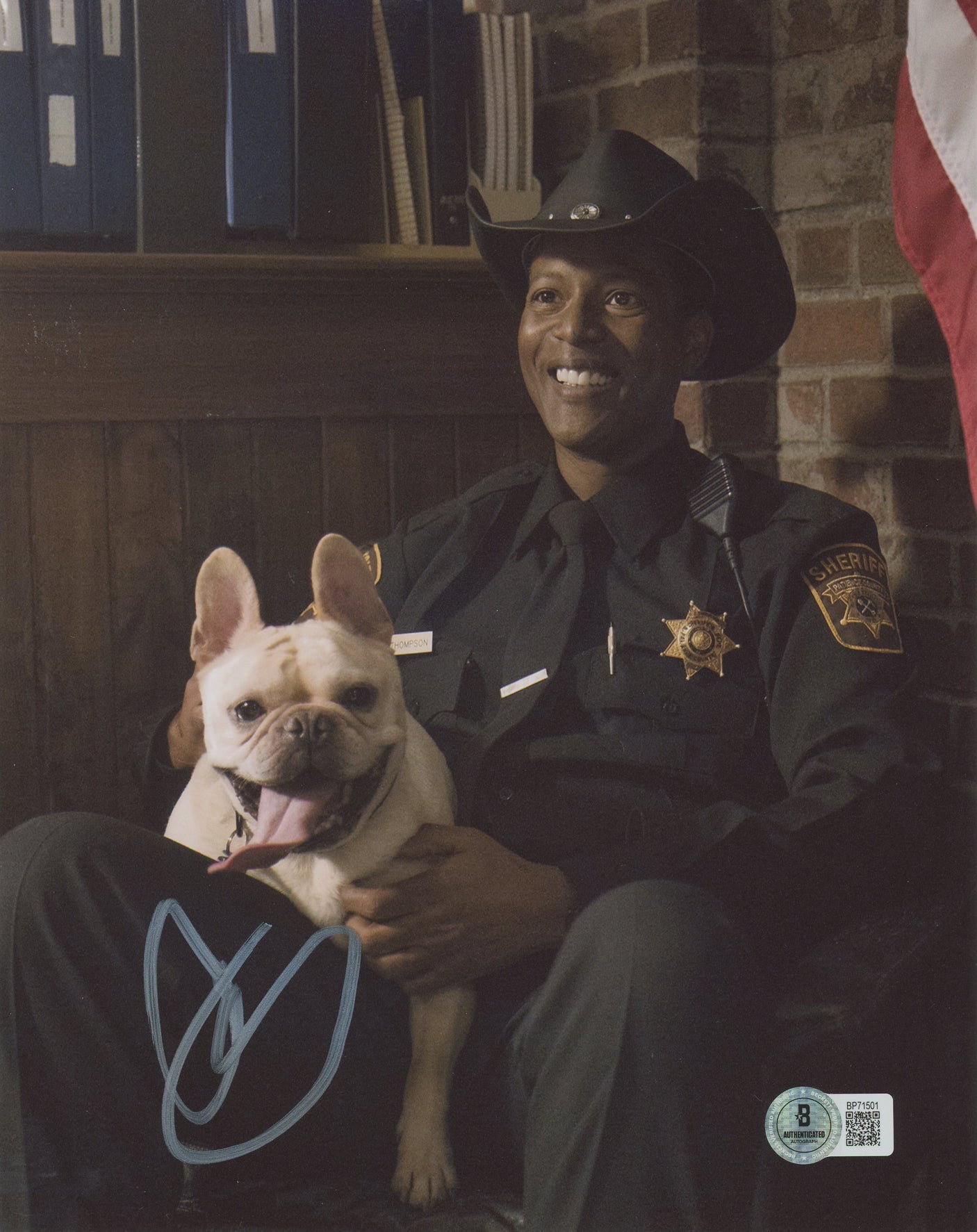 Corey Reynolds Resident Alien Authentic Signed 8x10 Photo BAS #BP71501