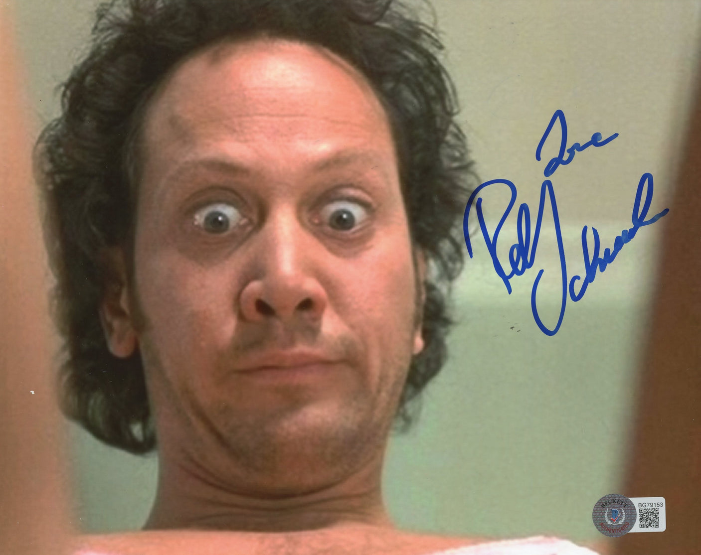 Rob Schneider Deuce Bigalow: Male Gigolo Love Signed 8x10 Photo BAS #BG79153
