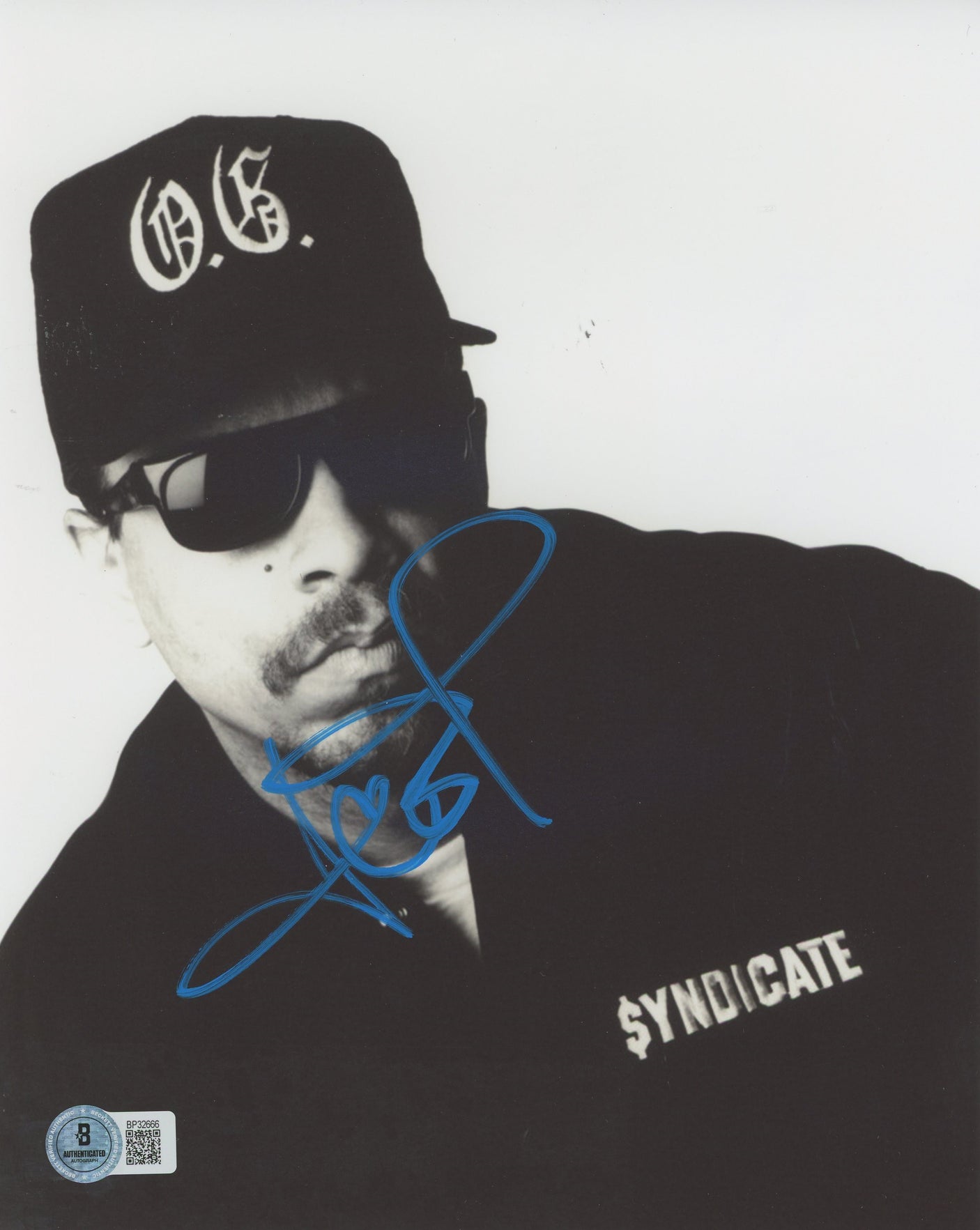 Ice T Body Count Authentic Signed 8x10 Photo Autographed BAS #BP32666