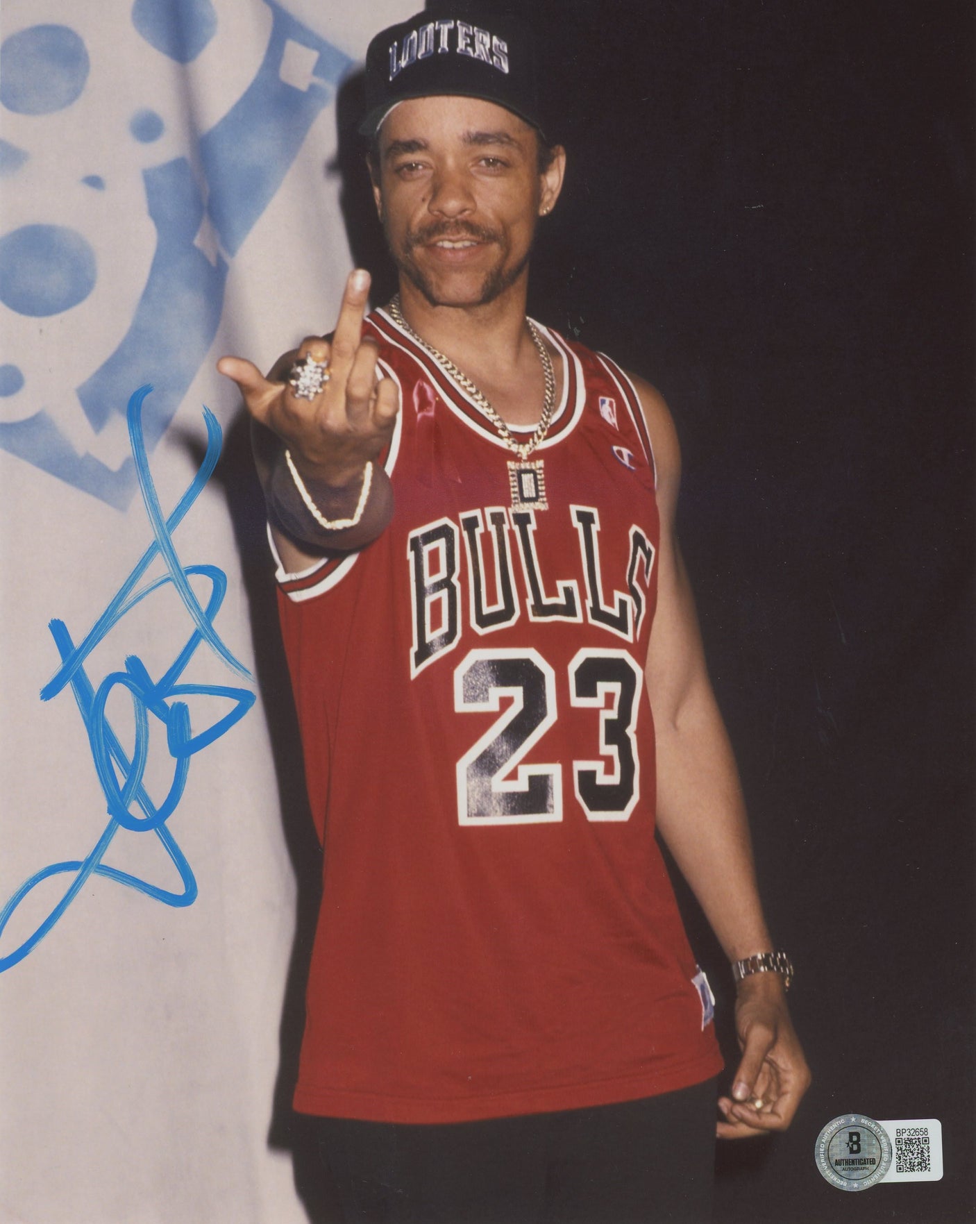 Ice T Body Count Authentic Signed 8x10 Photo Autographed BAS #BP32658