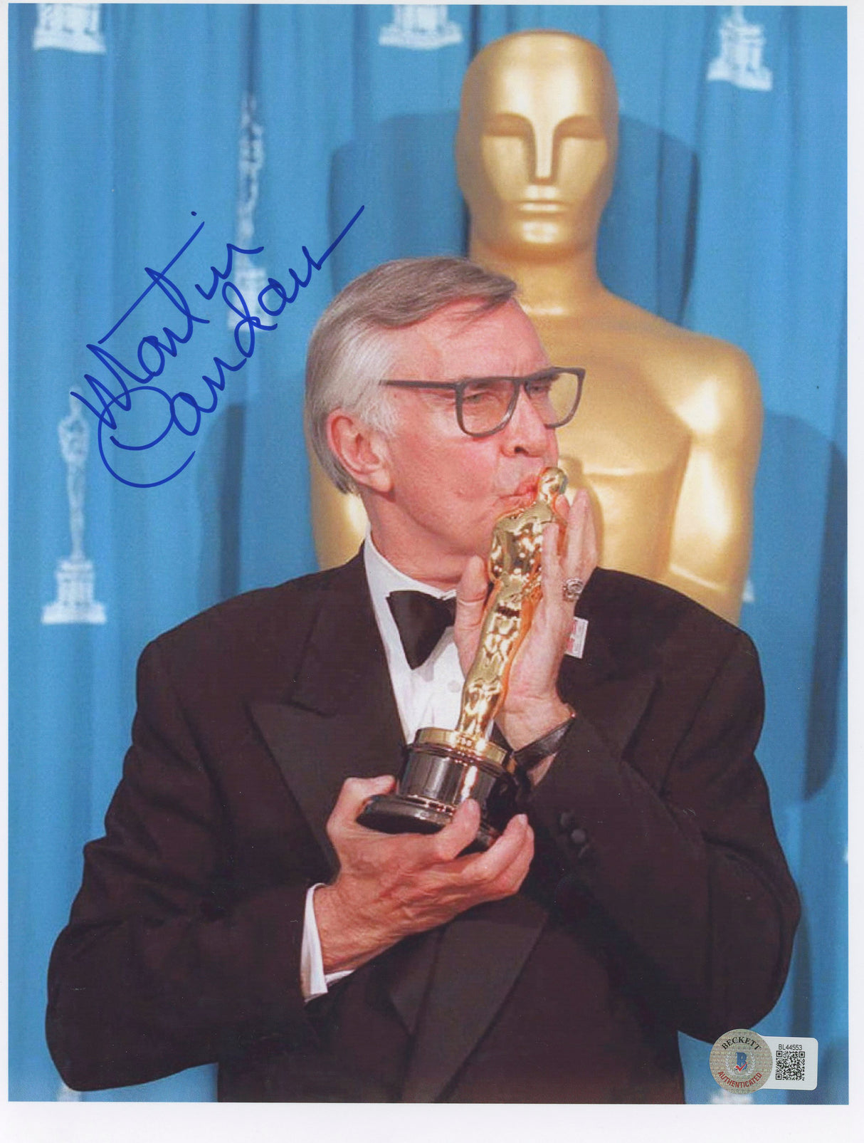 Martin Landau Mission: Impossible Authentic Signed 8.5x11 Photo BAS #BL44553