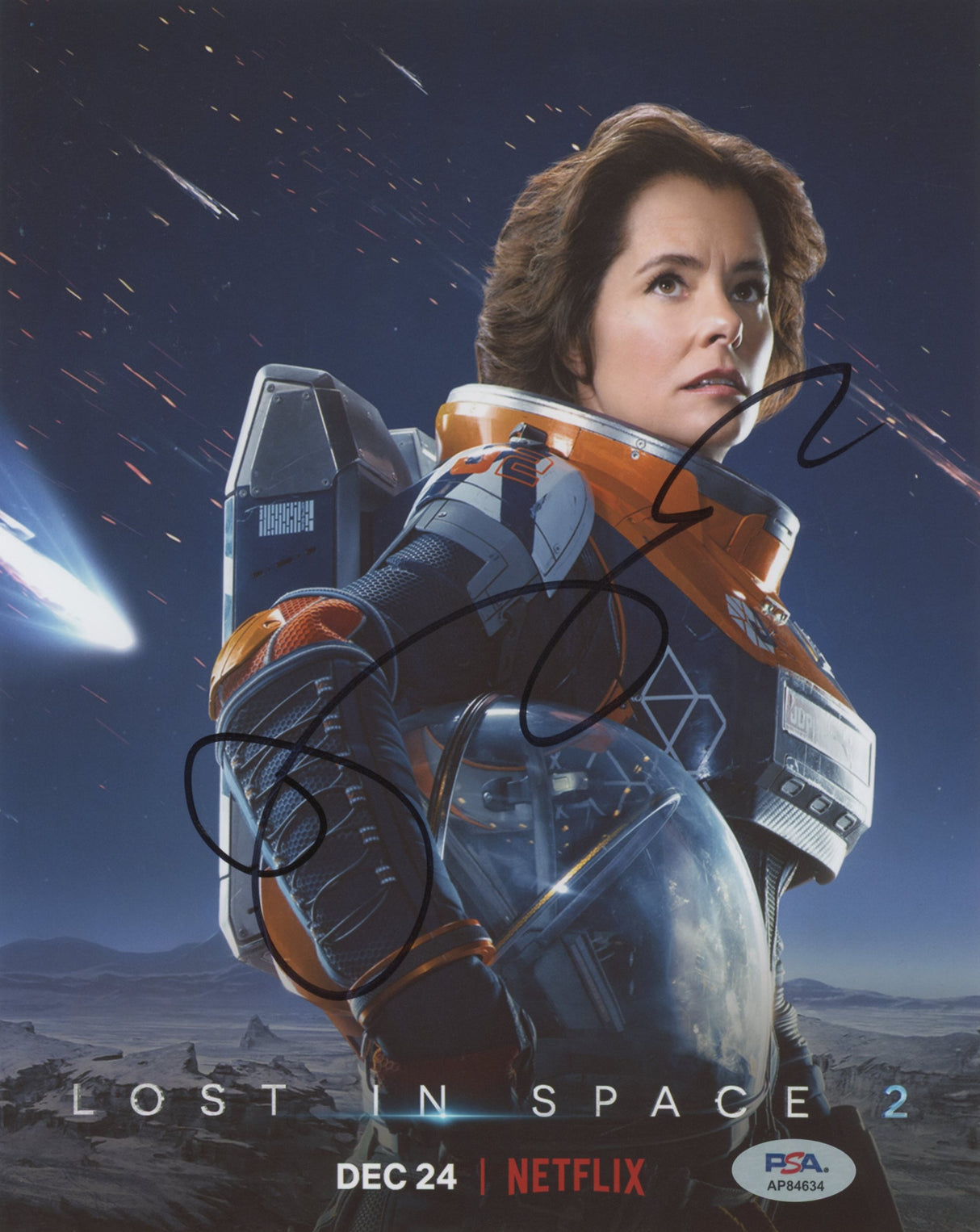Parker Posey Lost in Space Authentic Signed 8x10 Vertical Photo PSA/DNA #AP84634
