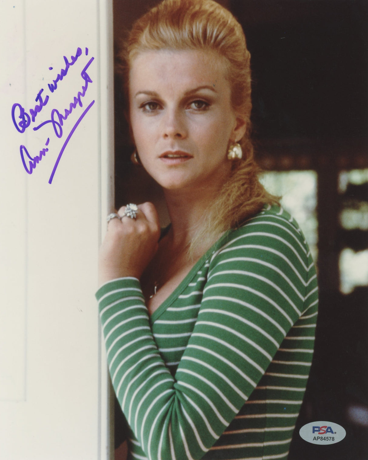 Ann-Margret The Villain "Best Wishes" Authentic Signed 8x10 Photo PSA #AP84578