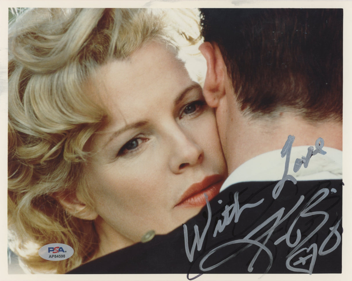 Kim Bassinger L.A. Confidential "With Love" Signed 8x10 Photo PSA #AP84598