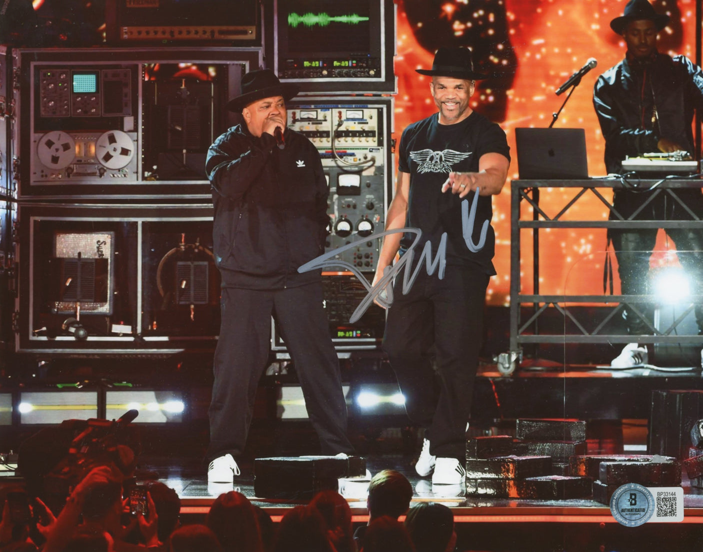 Darryl McDaniels Run DMC Authentic Signed 8x10 Photo Autographed BAS #BP33144