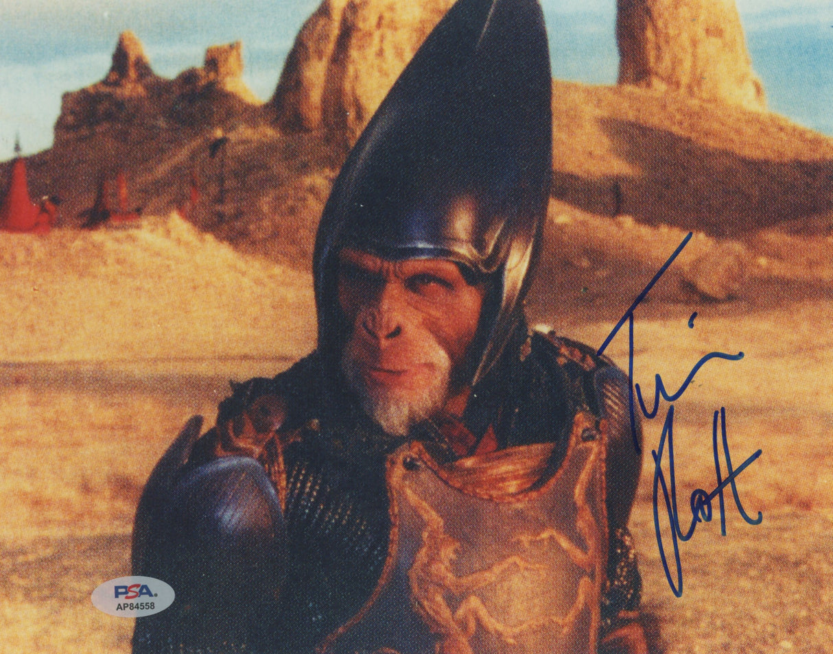 Tim Roth Planet Of The Apes Authentic Signed 8x10 Photo PSA/DNA #AP84558