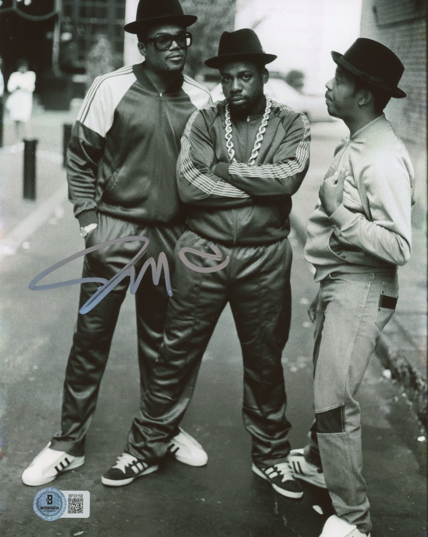 Darryl McDaniels Run DMC Authentic Signed 8x10 Photo Autographed BAS #BP33158