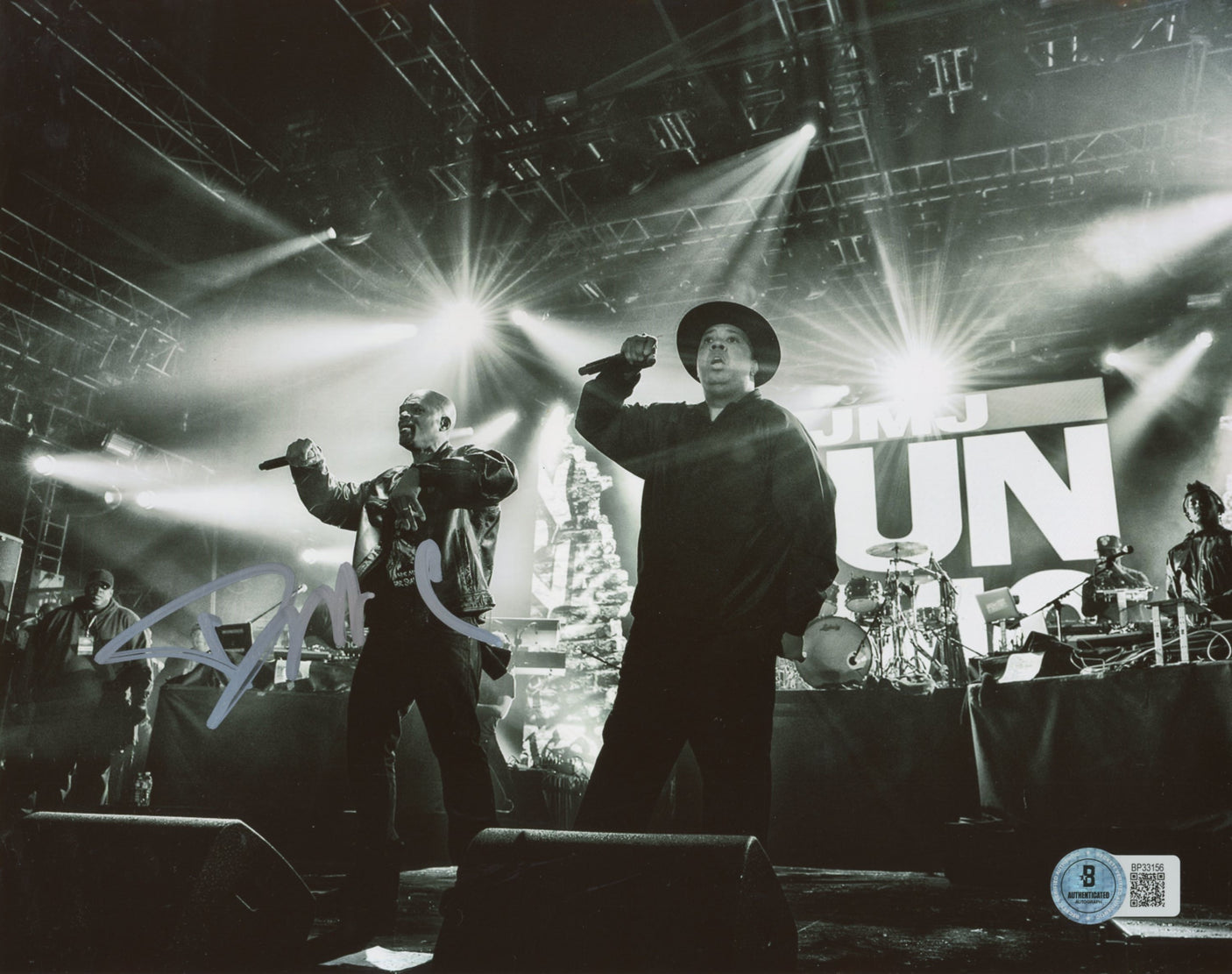 Darryl McDaniels Run DMC Authentic Signed 8x10 Photo Autographed BAS #BP33156