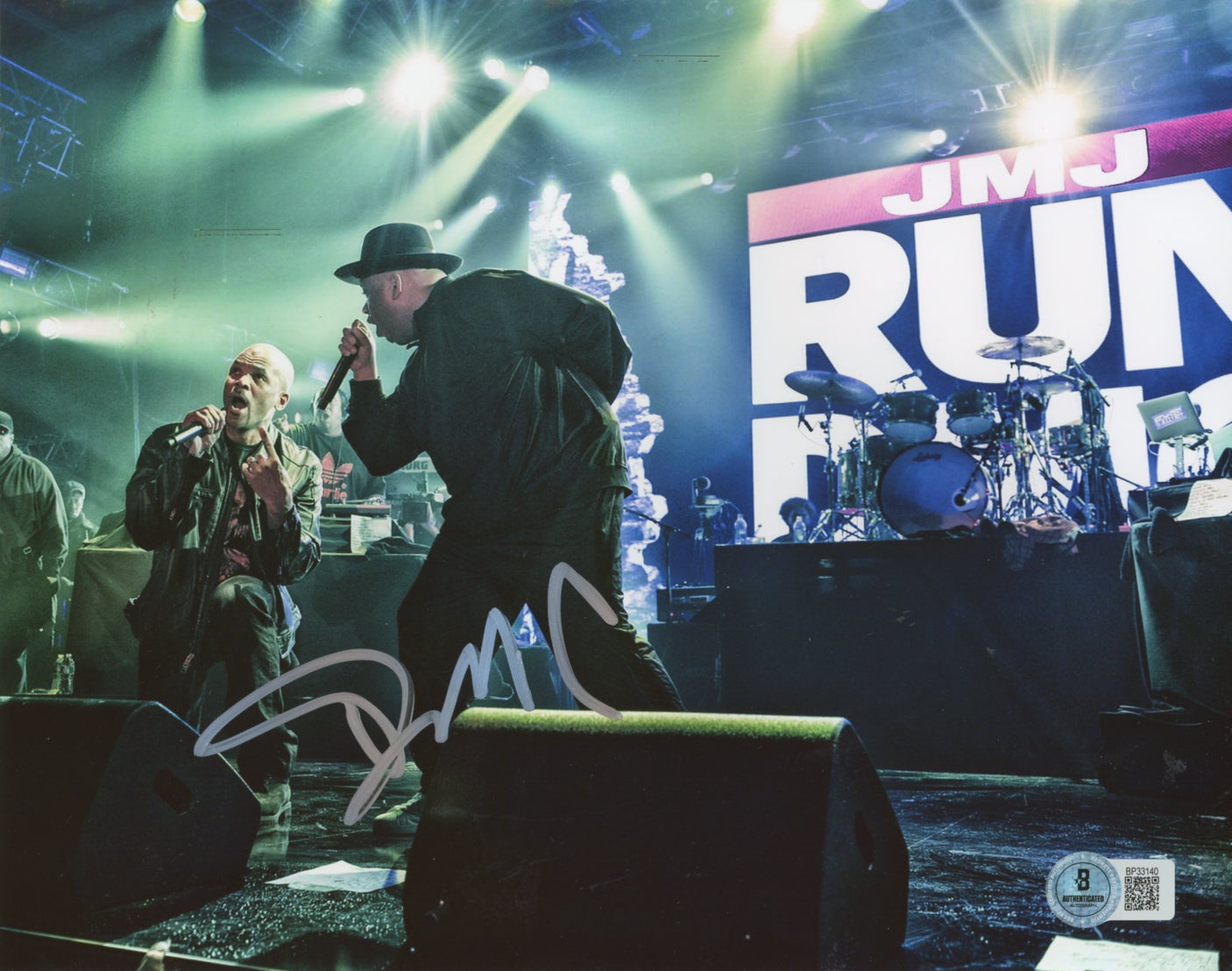 Darryl McDaniels Run DMC Authentic Signed 8x10 Photo Autographed BAS #BP33140