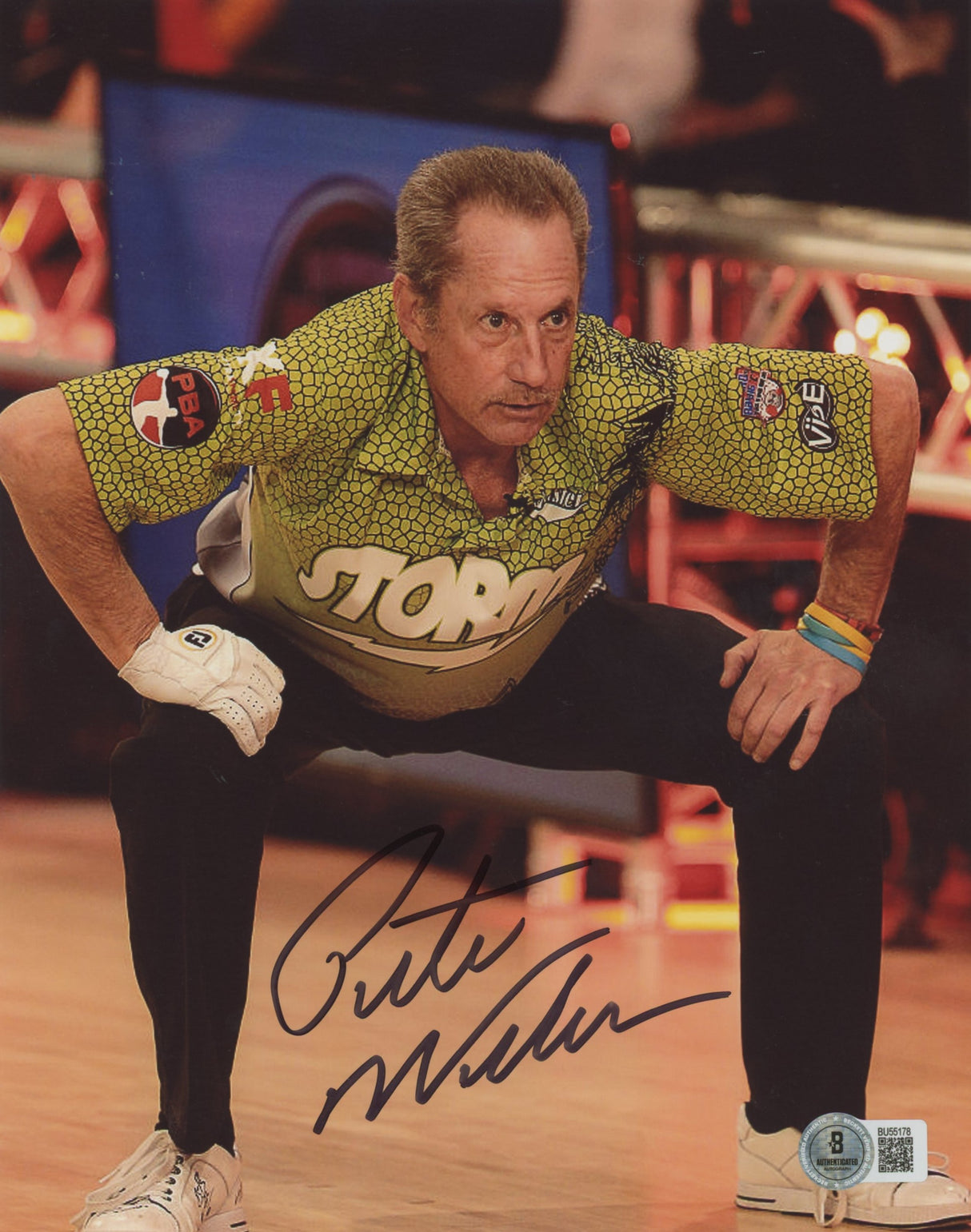 Pete Weber Authentic Signed 8x10 Vertical Photo BAS 10
