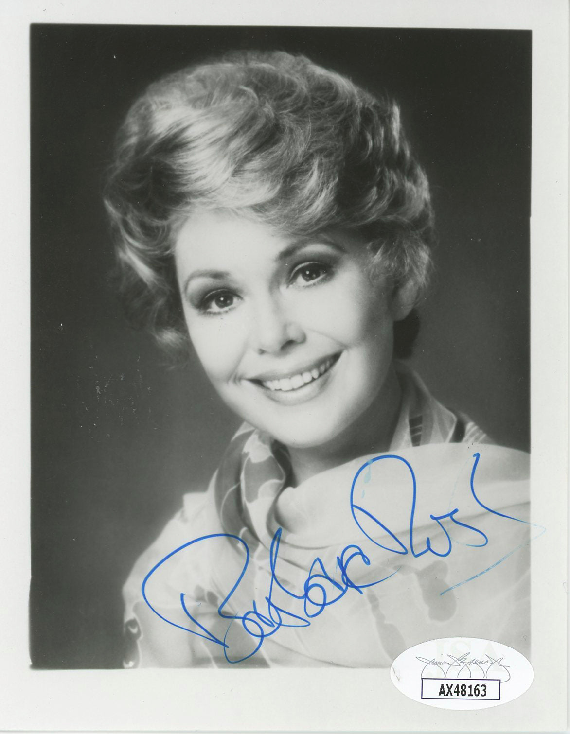 Barbara Rush It Came from Outer Space Authentic Signed 4x5 Photo JSA #AX48163