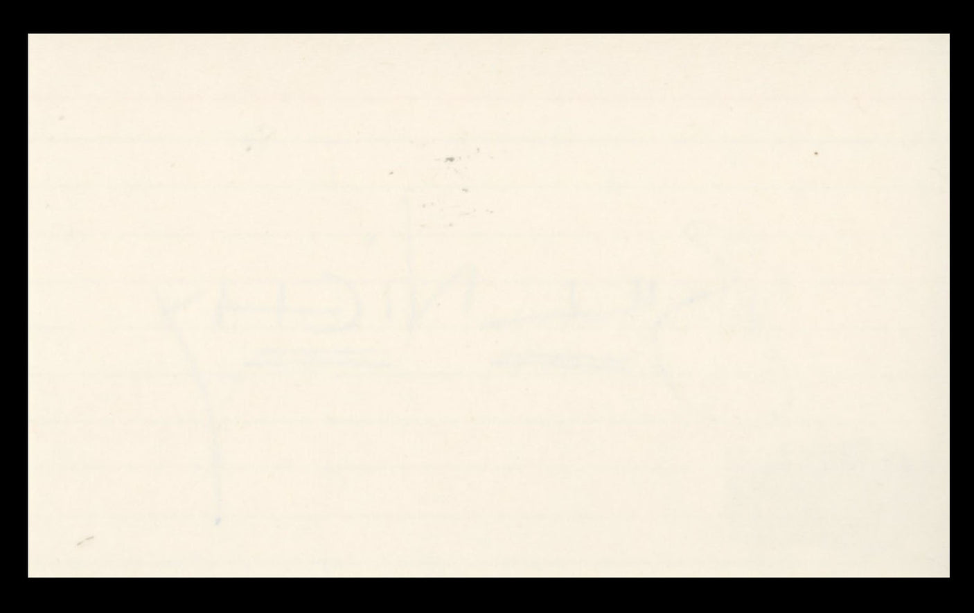 Bill Nighy Underworld Authentic Signed 3x5 Index Card Autographed BAS #BS29359