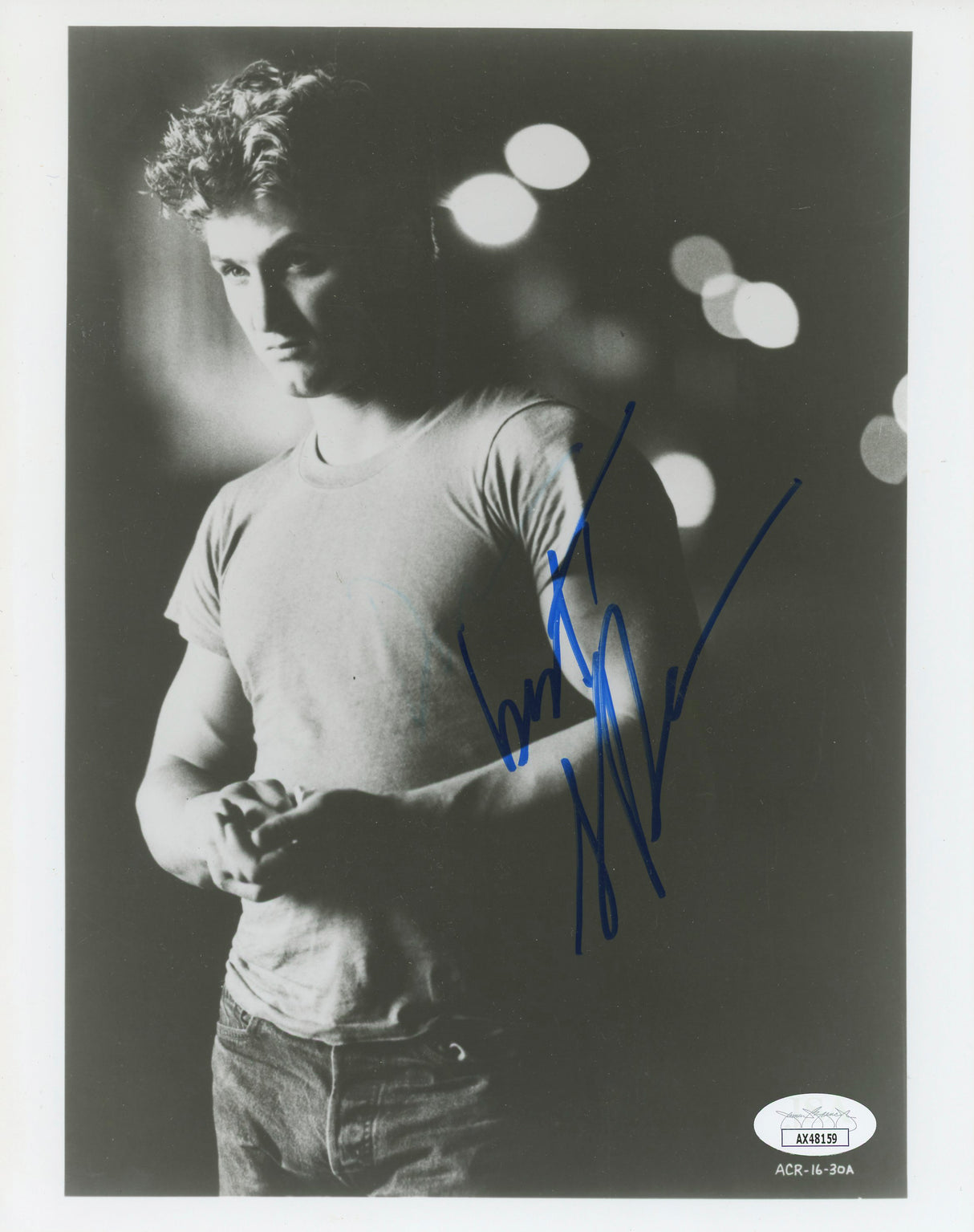 Sean Penn Mystic River Authentic Signed 8x10 Photo Autographed JSA #AX48159