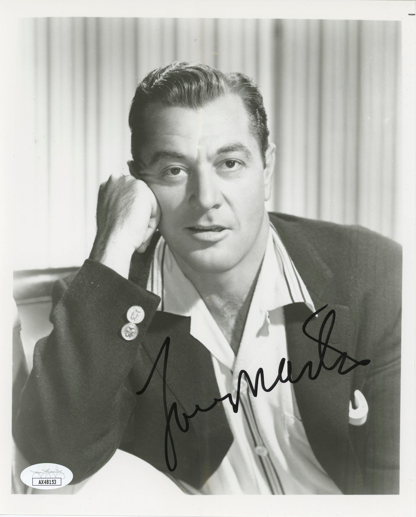 Tony Martin Musician Authentic Signed 8x10 Photo Autographed JSA #AX48153