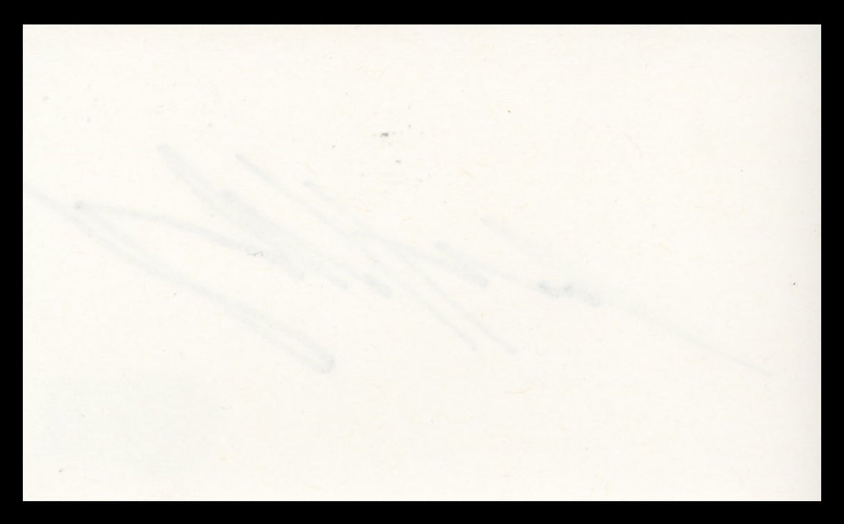Josh Holloway Lost Authentic Signed 3x5 Index Card Autographed BAS #BS29443
