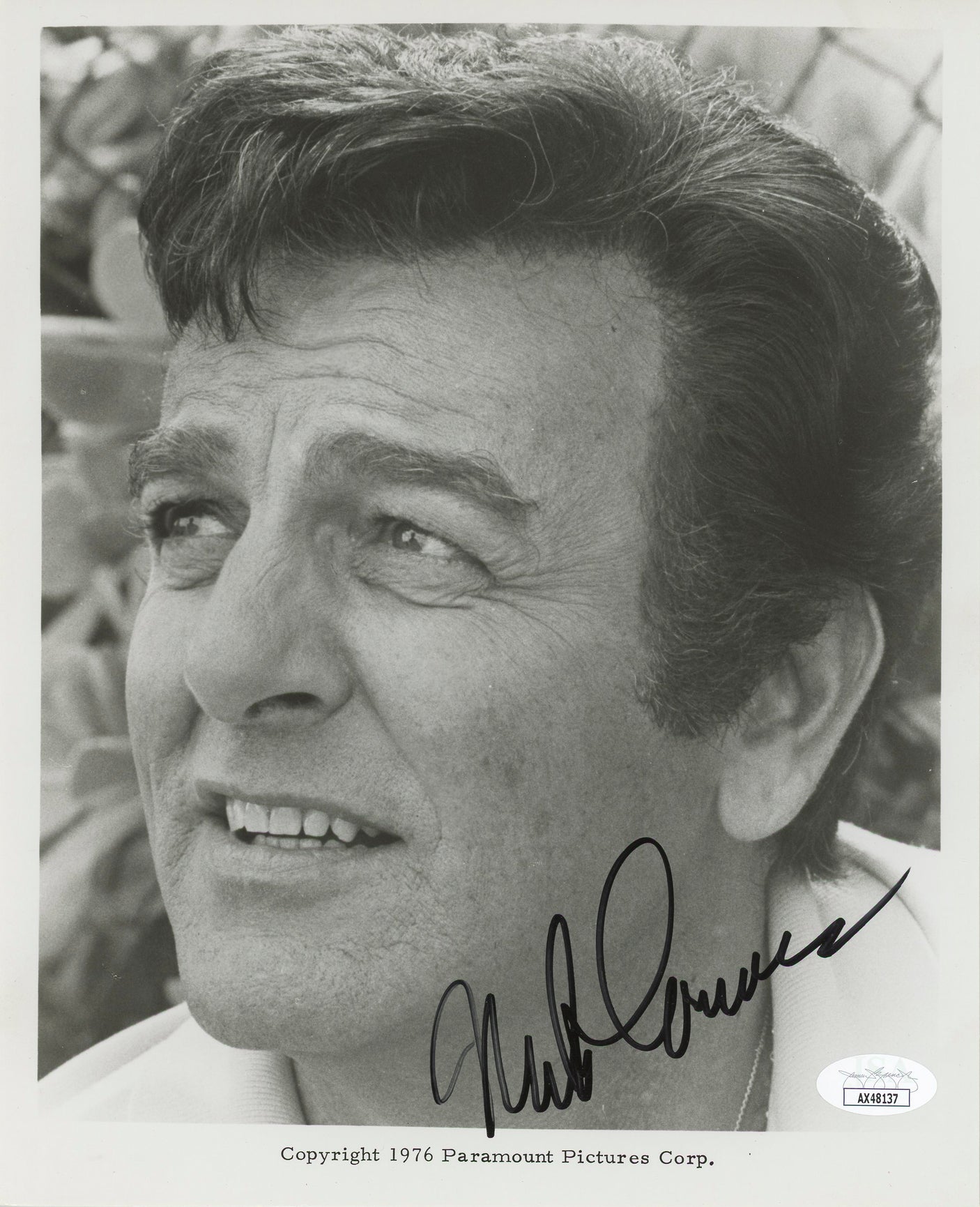 Mike Connors Mannix Authentic Signed 8x10 Photo Autographed JSA #AX48137
